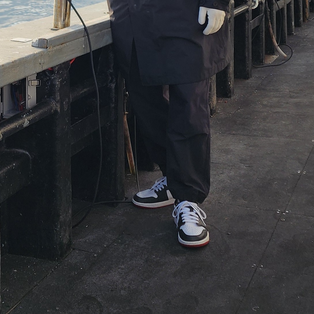 Jordan 1 Retro Low OG Black Toe 착용 스타일