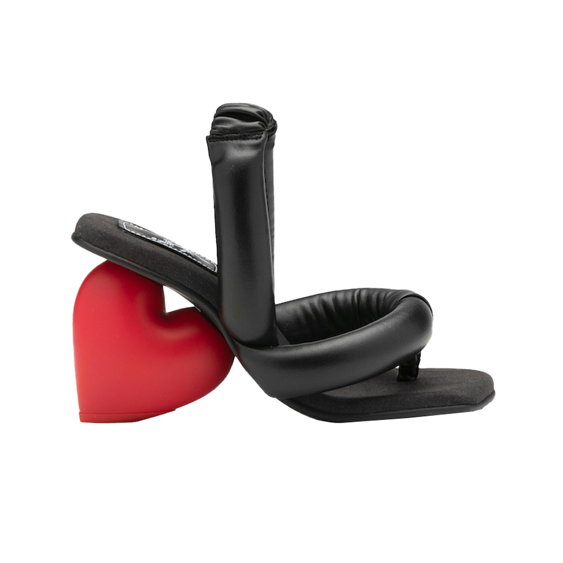 유메유메 러브 힐 여성 샌들-블랙