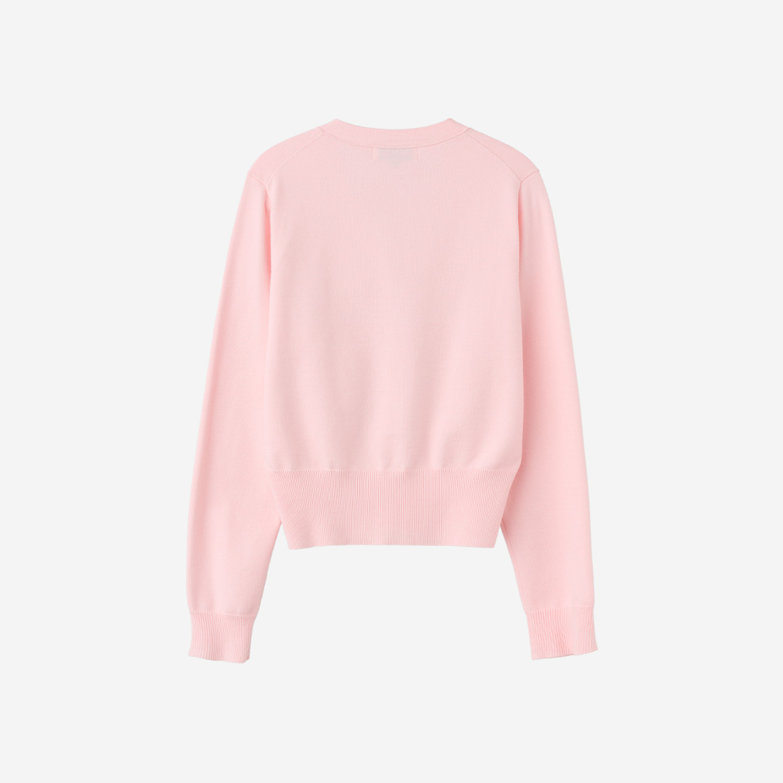 제너럴아이디어 우먼 GNRL 에센셜 가디건 핑크(General Idea woman GNRL essential cardigan pink) - 2