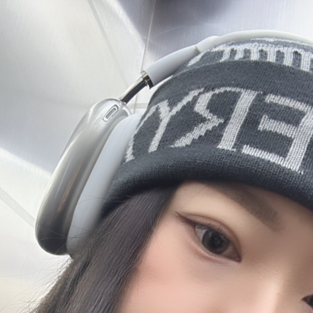 Arc'teryx Bird Word Toque Black Void, Apple AirPods Max Lightning Silver (Korean Ver.) 착용 스타일