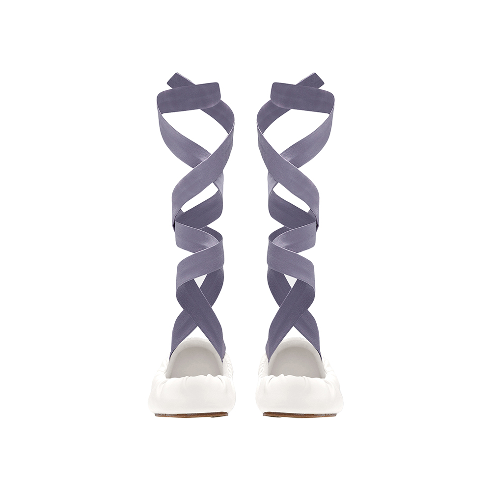 유메유메 발레리나 여성 발레리나슈즈-화이트(YUME YUME Women's Ballerina White) - 3
