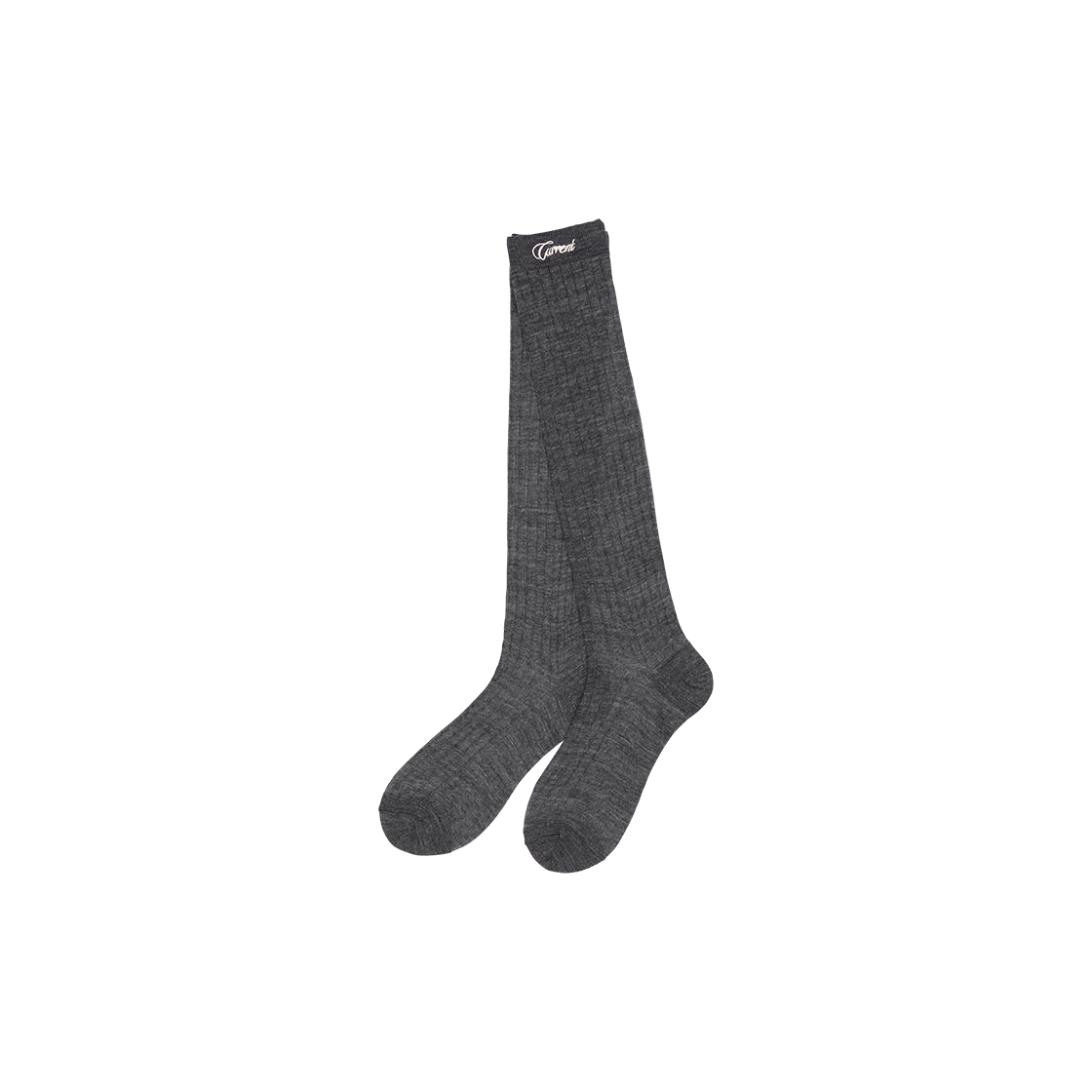 커렌트 멜리노 울 니삭스 차콜(Current Merino Wool Knee Socks Charcoal)