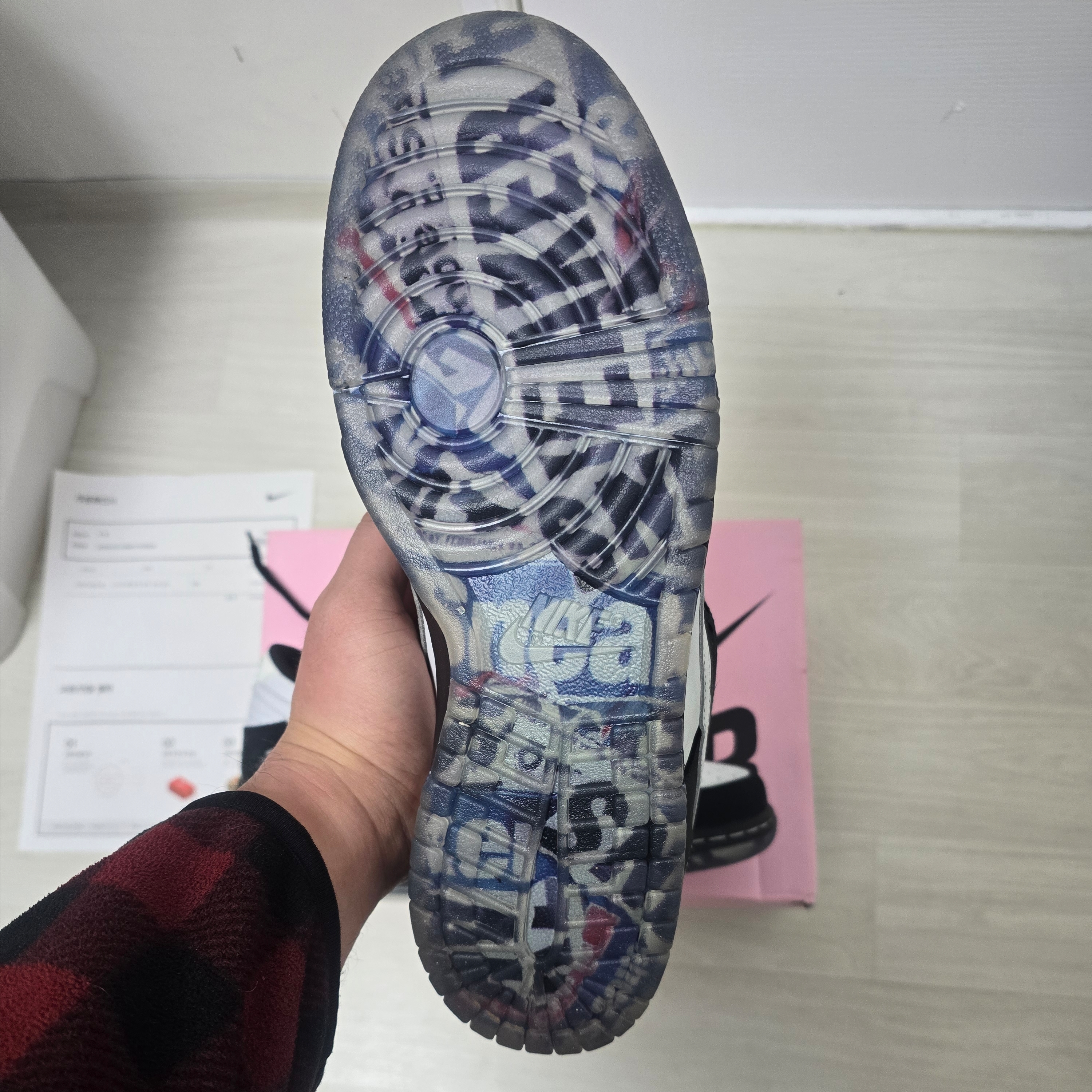 Nike x Staple SB Dunk Low Panda Pigeon 착용 스타일 - 4