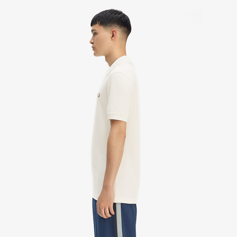 프레드페리 플레인 프레드페리 셔츠 라이트 에크루/시나몬(Fred Perry The Fred Perry Shirt Light Ecru/Cinnamon) - 3
