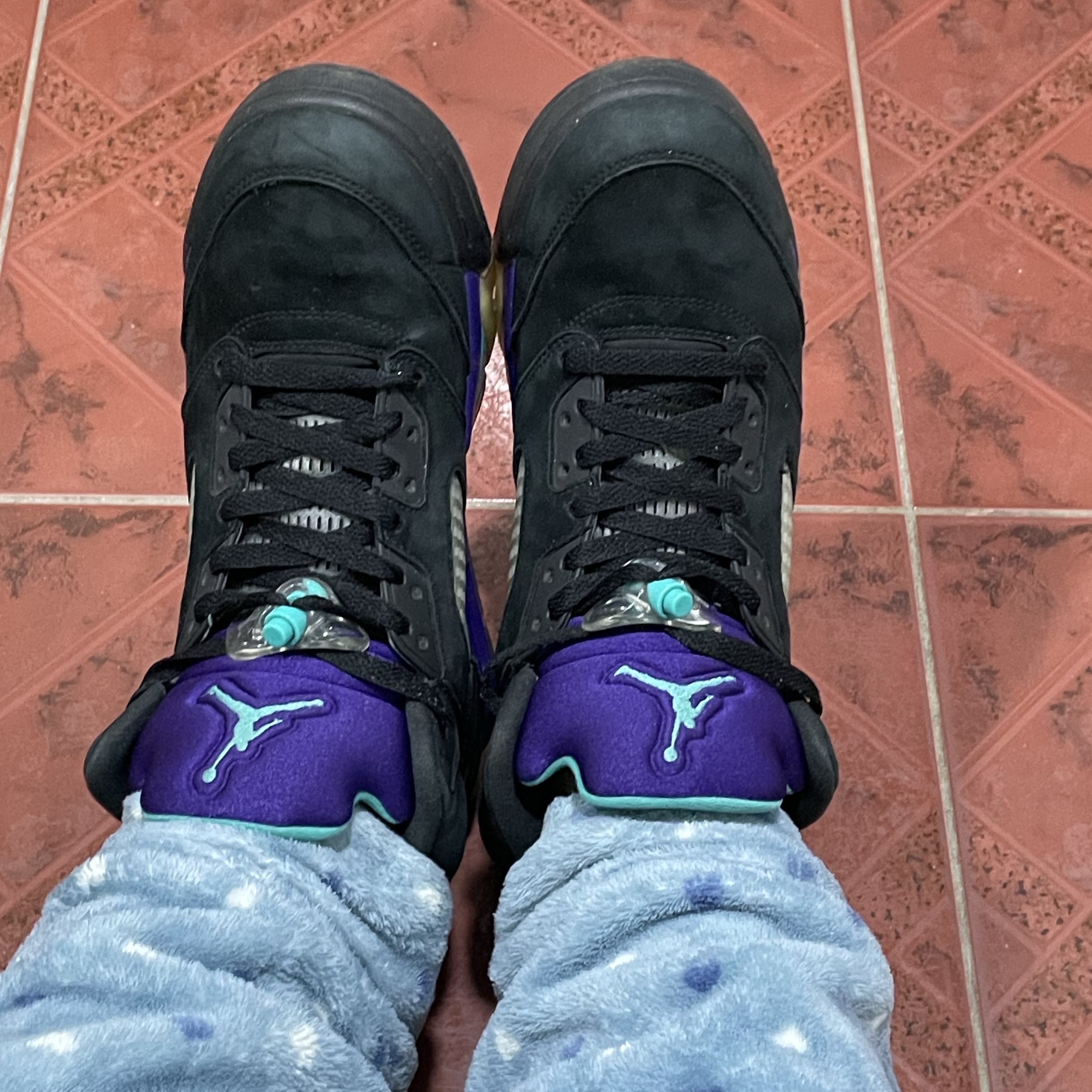 Jordan 5 Retro Black Grape 2013 착용 스타일