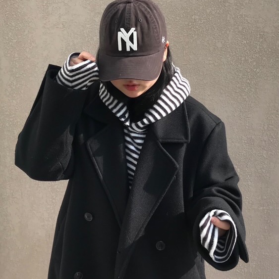 American Needle Archive Cap New York Black Ykees Nl Black 착용 스타일 - 4