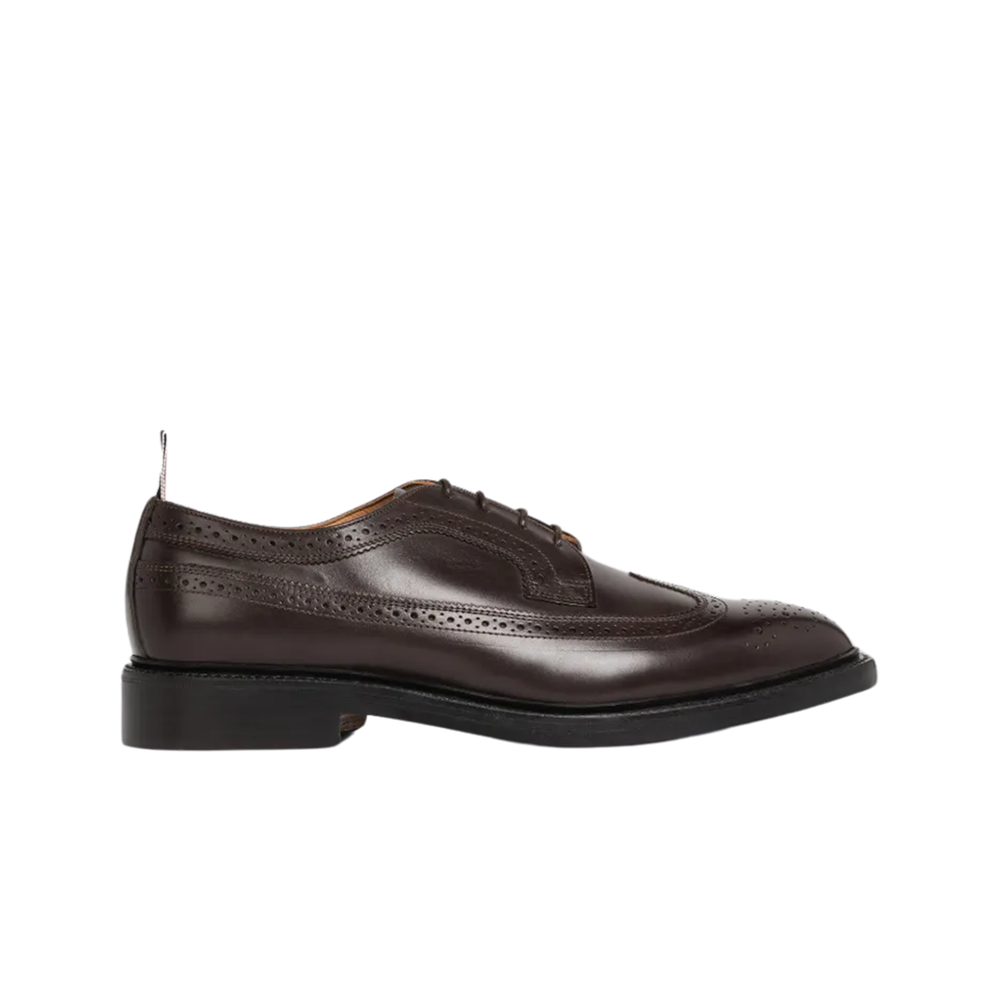 MFD240A-06549-210 Thom Browne Box Calf Classic Longwing Brogue Brown