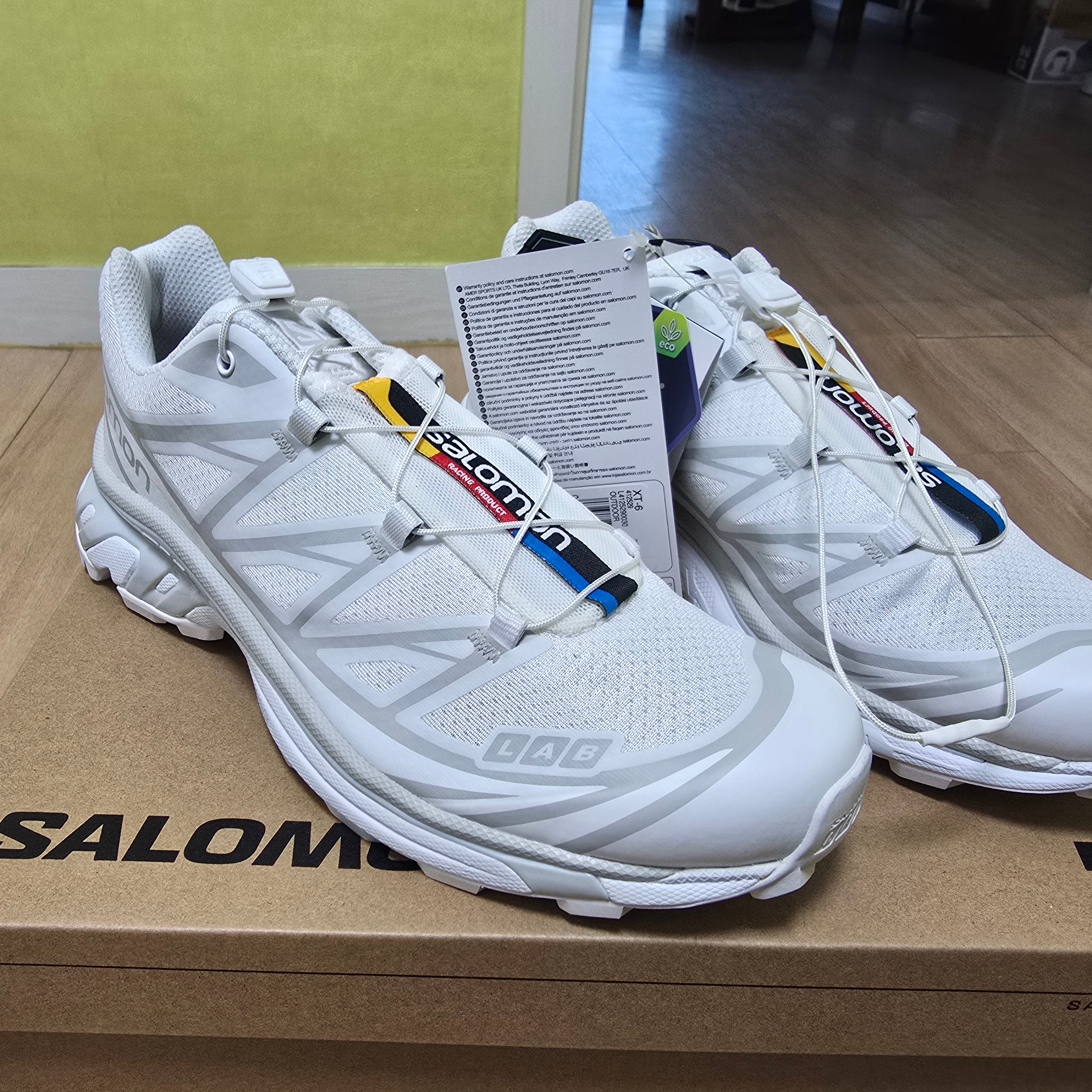 Salomon XT-6 ADV White 착용 스타일 - 1