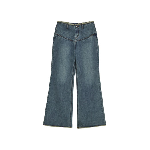 ◆TOOMUCHTAX◆ LOW RISE LOOSEFIT JEANS BLUE LOW RISE LOOSE-FIT JEANS (BLUE) - TOOMUCHTAX