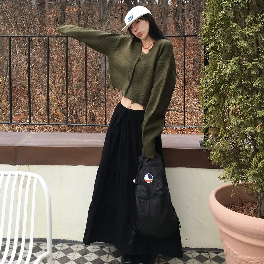 Ticket To The Moon Mini Backpack 15L Black 착용 스타일