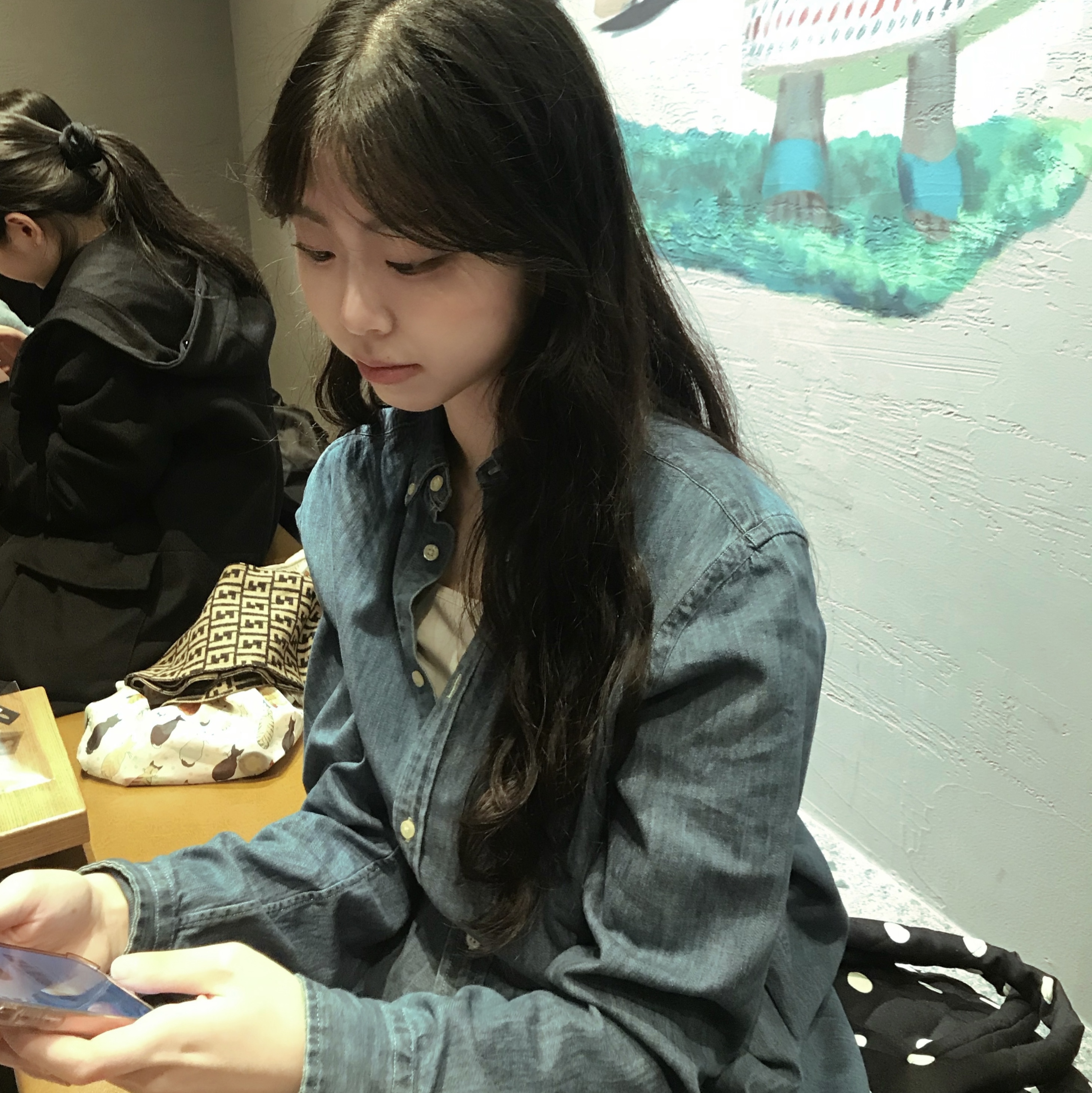 [30%적립] Polo Ralph Lauren Custom Fit Denim Shirt Navy, [30%적립] Polo Ralph Lauren Custom Fit Denim Shirt Navy 착용 스타일 - 1