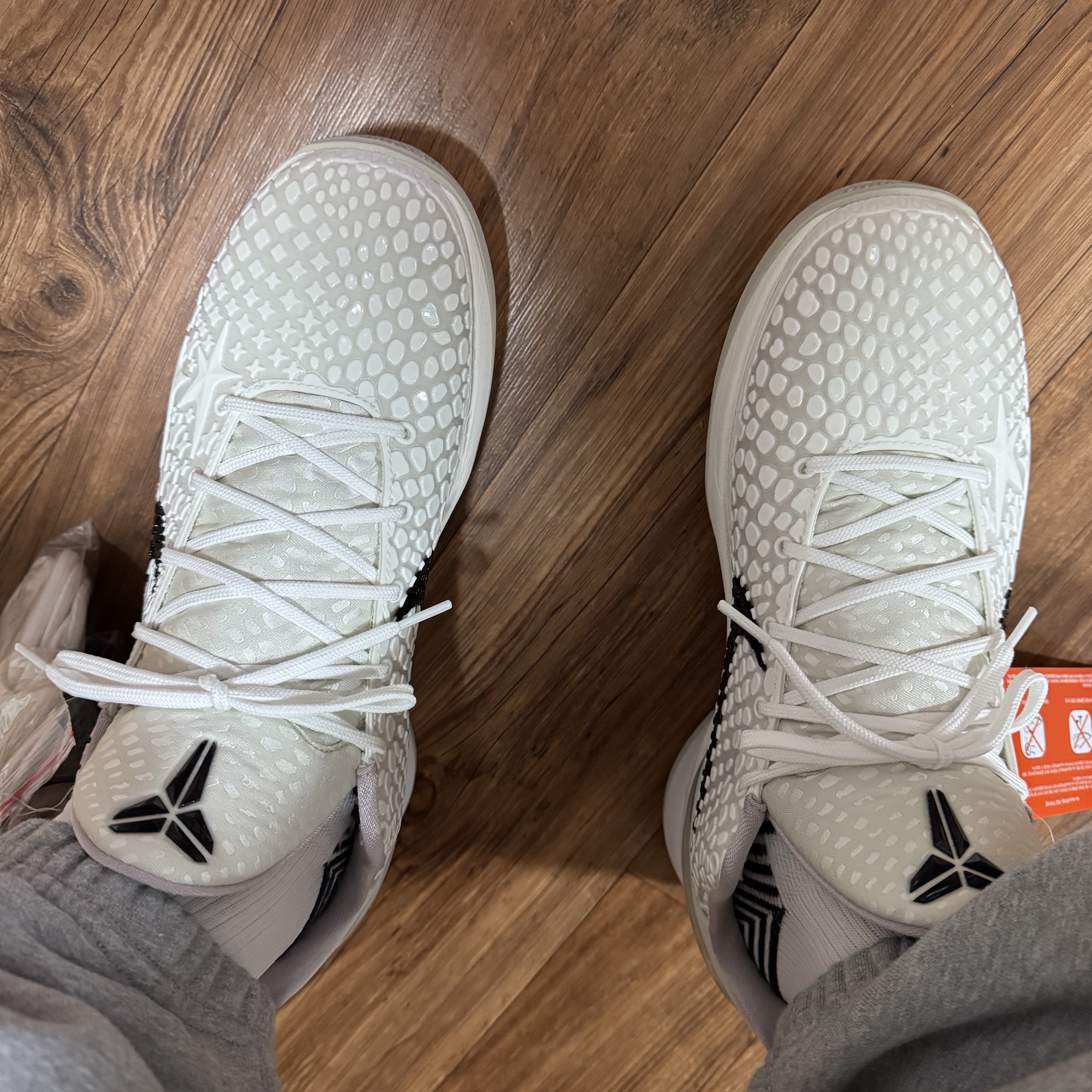 Nike Kobe 6 Protro Sail 착용 스타일