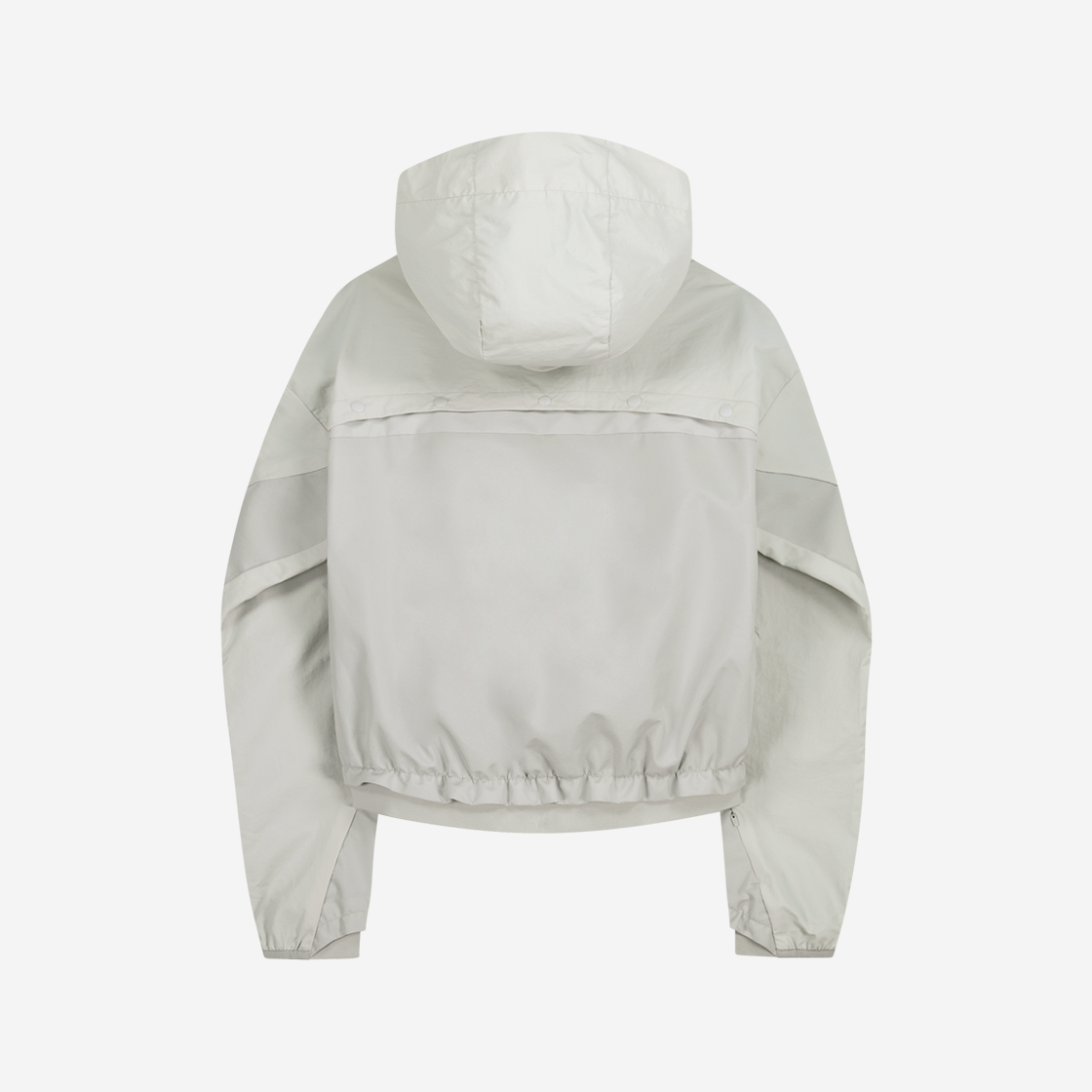 오호스 패널드 크롭 쉘 자켓 웜 그레이(OJOS Paneled Crop Shell Jacket Warm Grey) - 2