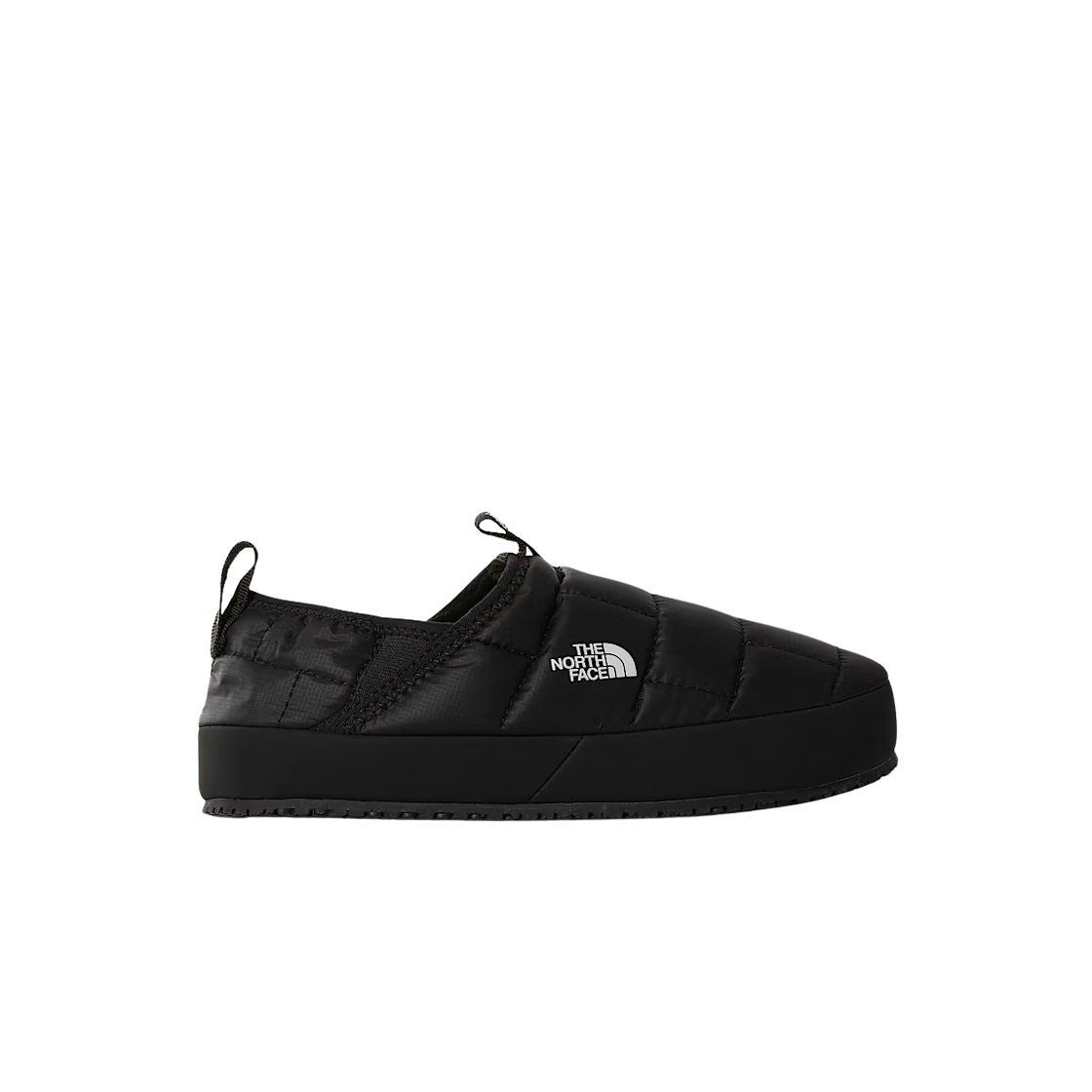 (키즈) 노스페이스 써모볼 트랙션 윈터 뮬 II TNF 블랙 TNF 화이트