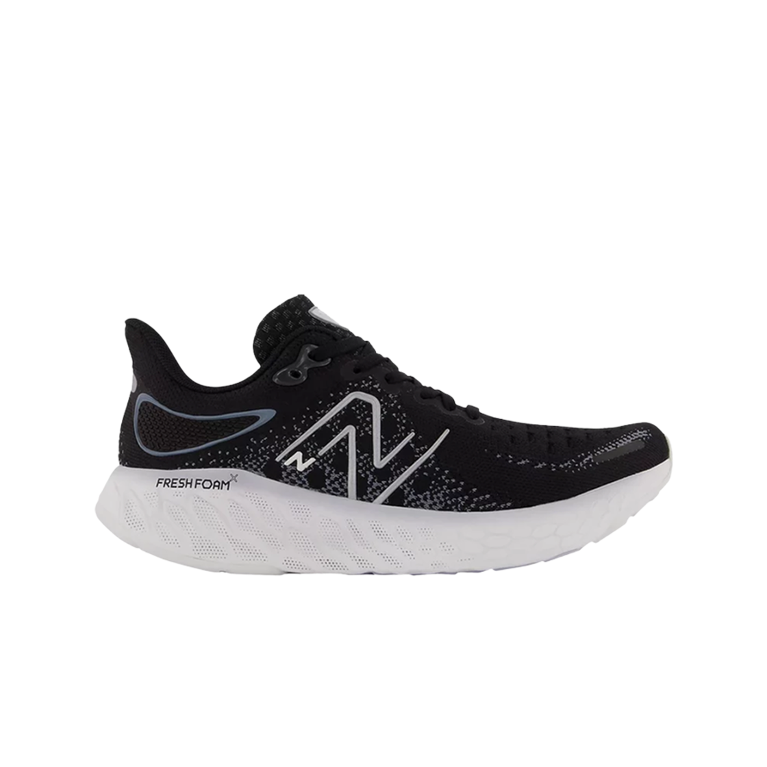 (W) 뉴발란스 프레쉬 폼 X 1080v12 블랙 썬더 - 2E 엑스트라 와이드((W) New Balance Fresh Foam X 1080v12 Black Thunder - 2E Extra Wide)