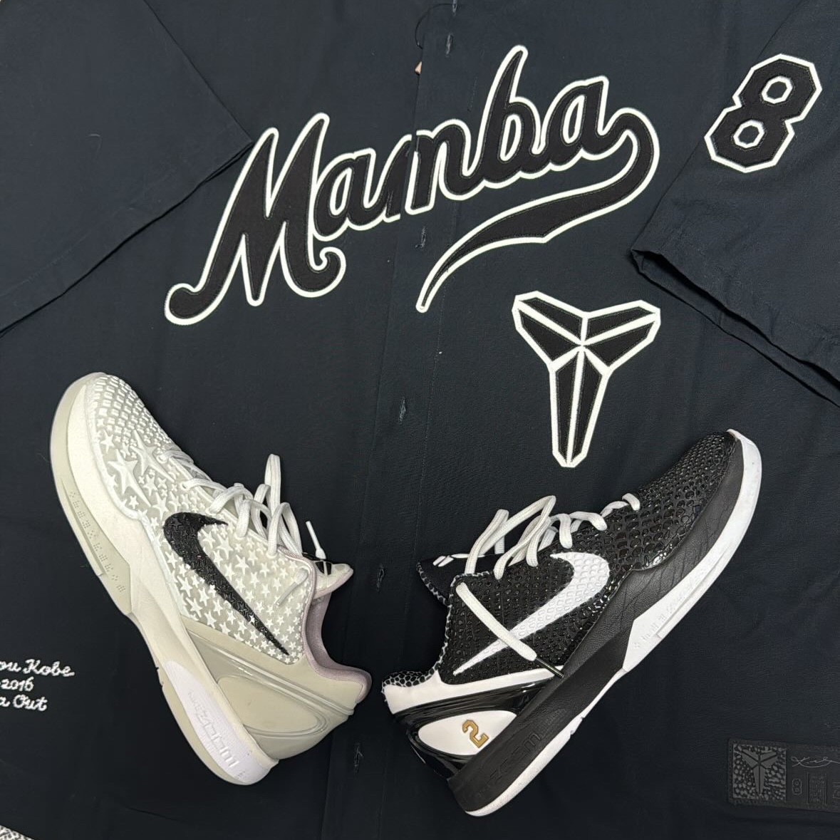 Nike Kobe 6 Protro Sail, Nike Kobe 6 Protro Mambacita Sweet 16 착용 스타일 - 1