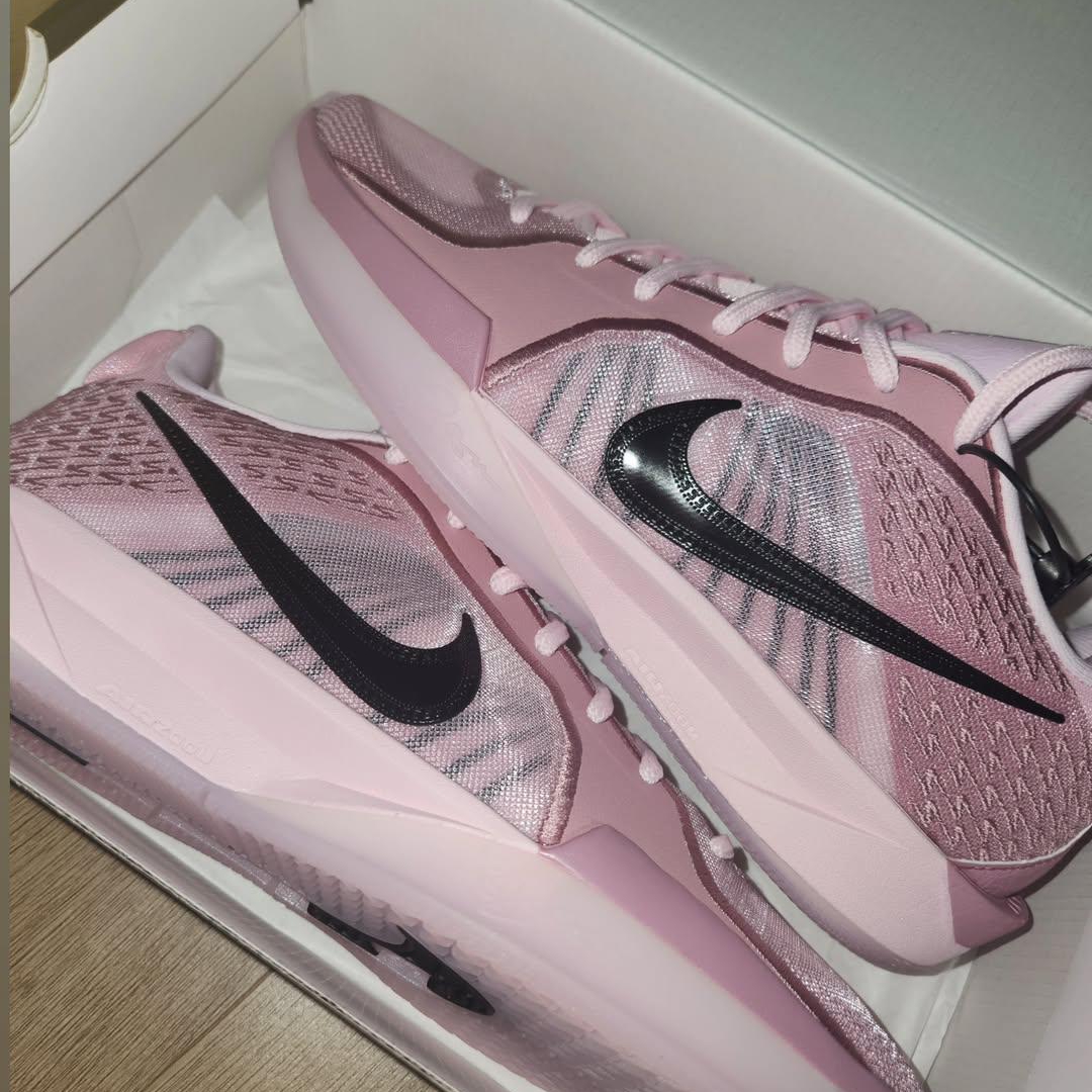 Nike Sabrina 2 EP Pink Foam Black 착용 스타일 - 1