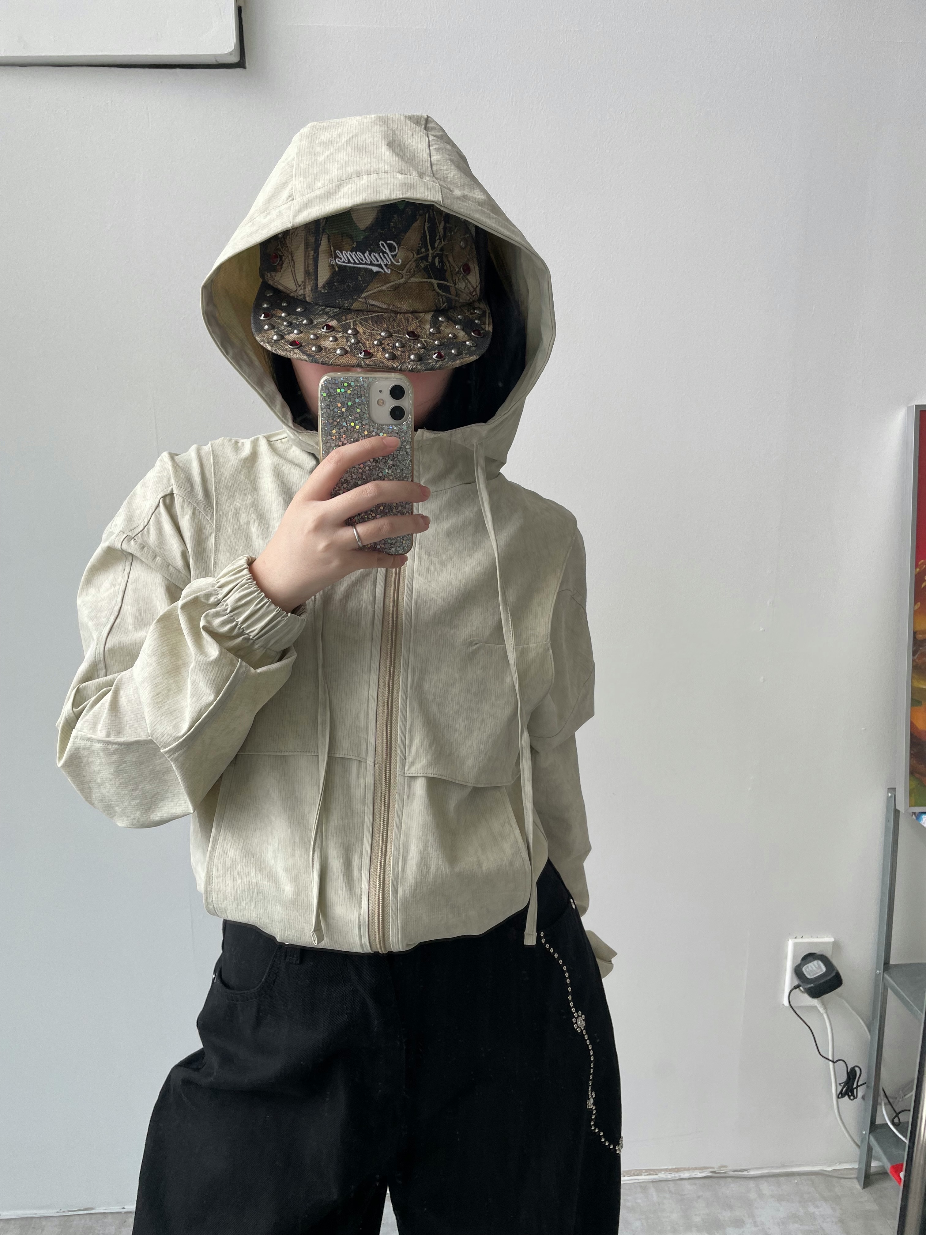Supreme x B.B. Simon Studded Canvas Mesh Back 5-Panel TrueTimber HTC Fall Camo - 24FW 착용 스타일