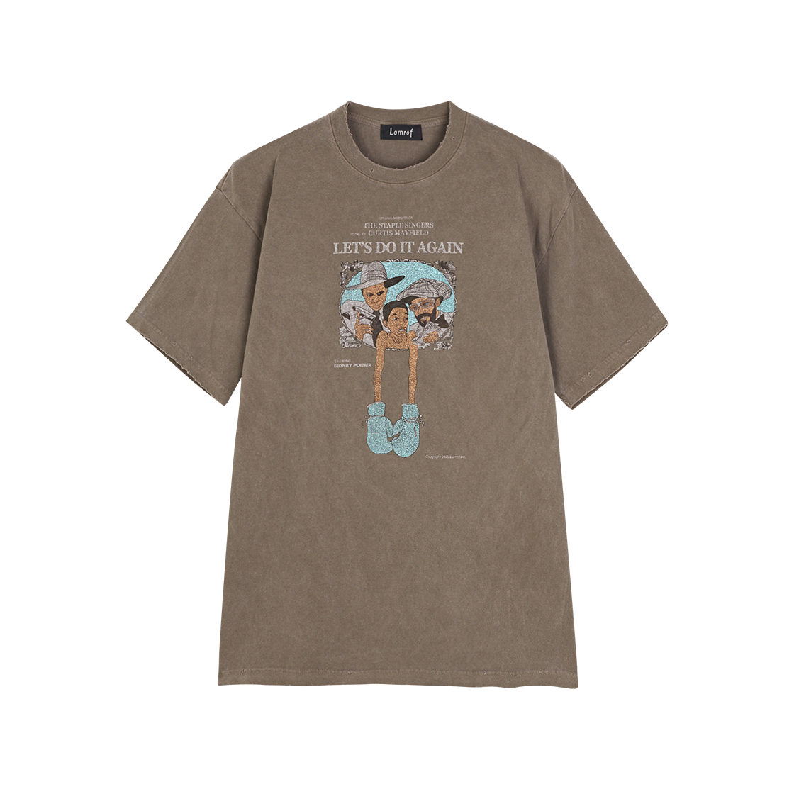 람로프 B.L.P.M 티 브라운 - 25SS(Lamrof B.L.P.M Tee Brown - 25SS)