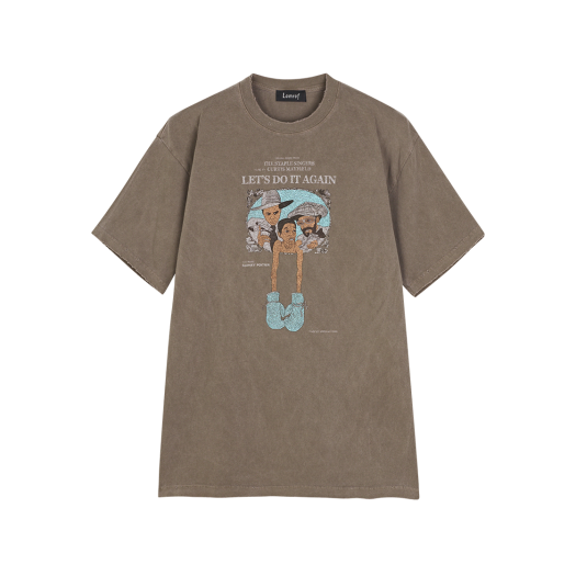 KM5BTSSLA06BR Lamrof B.L.P.M Tee Brown - 25SS