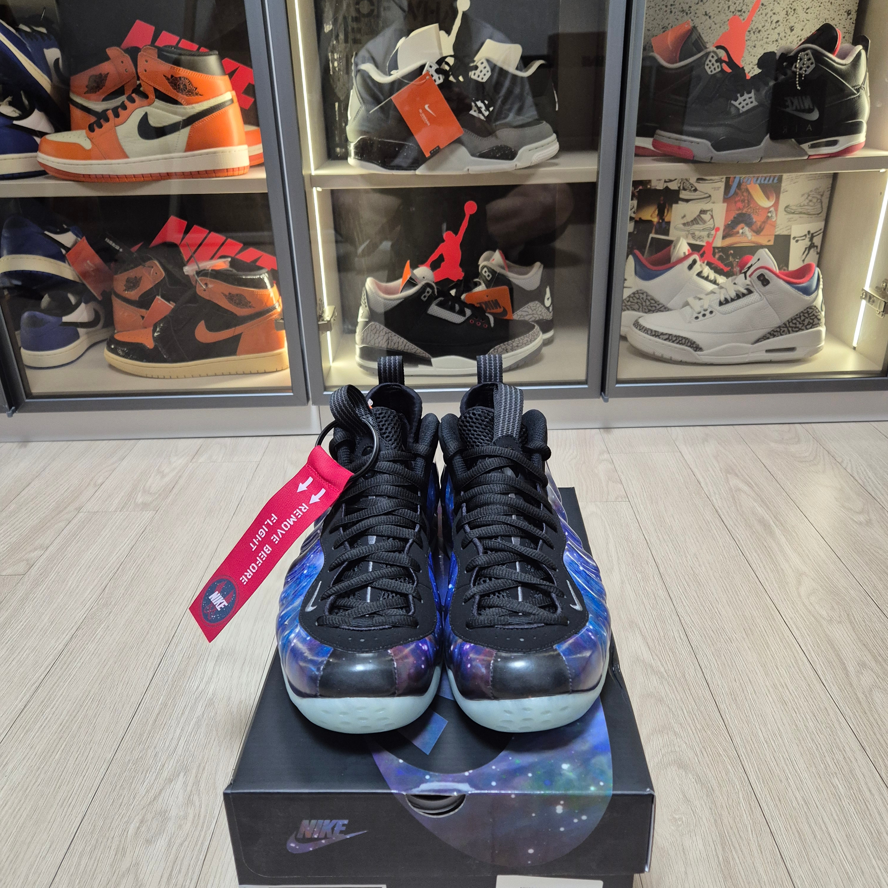 Nike Air Foamposite One Galaxy 착용 스타일 - 4