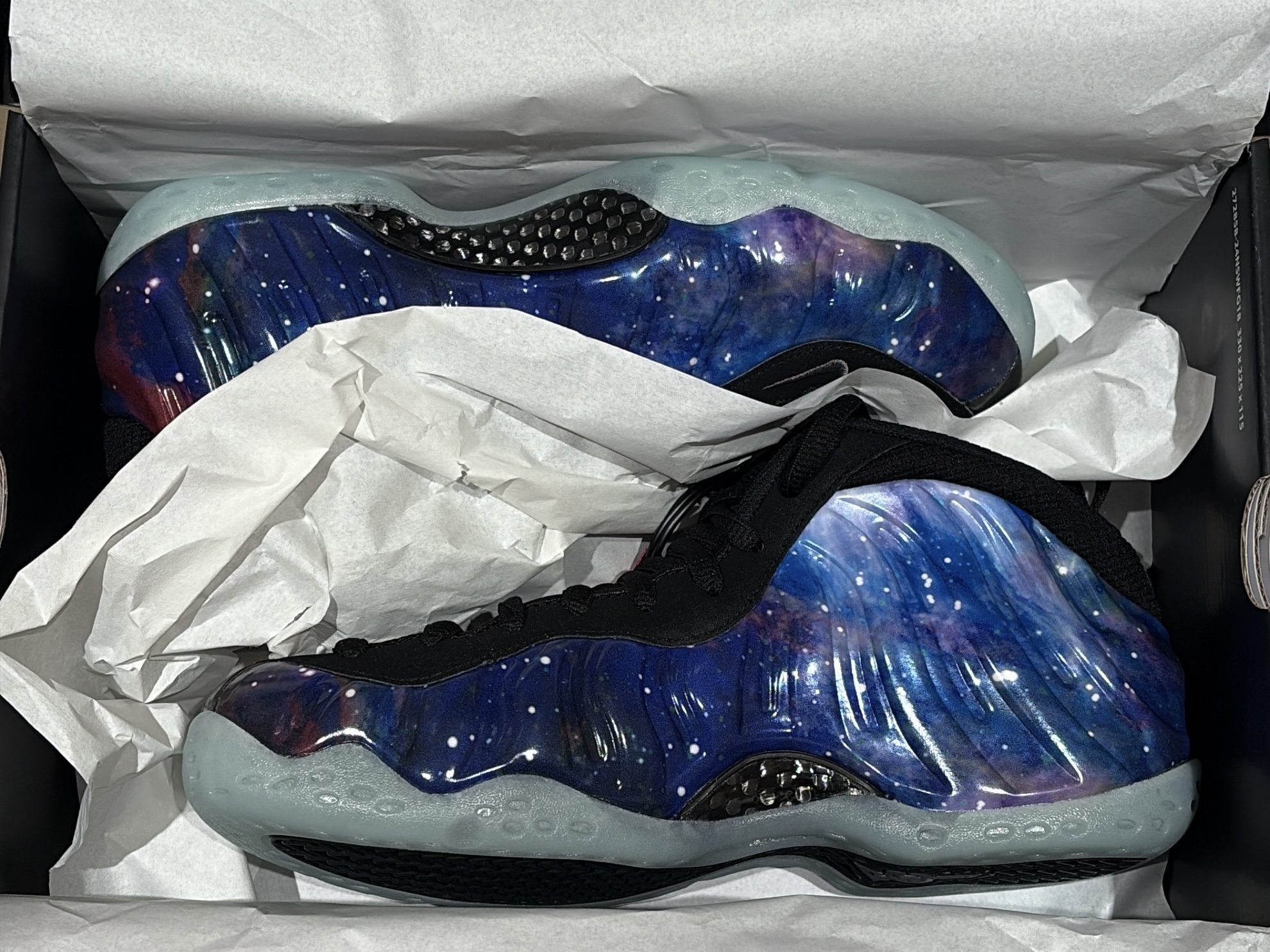 Nike Air Foamposite One Galaxy 착용 스타일 - 1