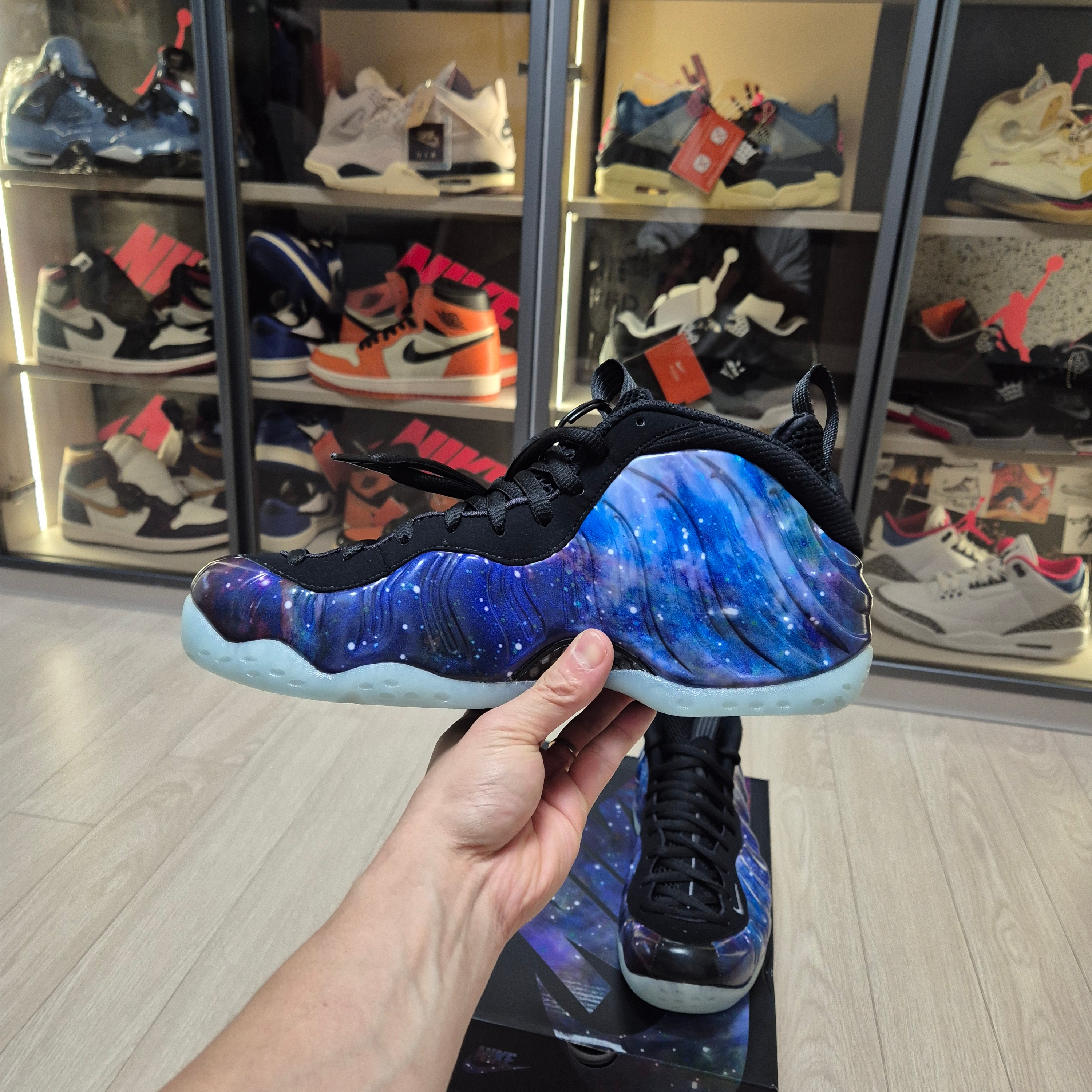 Nike Air Foamposite One Galaxy 착용 스타일 - 7