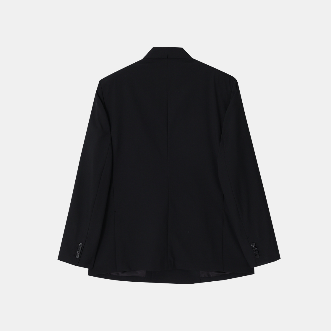 송지오옴므 아티저널 더블 블레스티드 블레이저 블랙(Songzio Homme Artisanal Double Breasted Blazer Navy Stripe) - 2