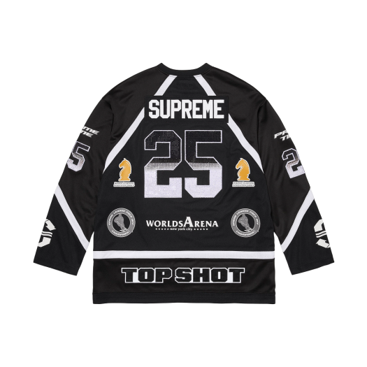 슈프림 미첼 & 네스 NCAA 하키 저지 화이트 - 24FW | Supreme