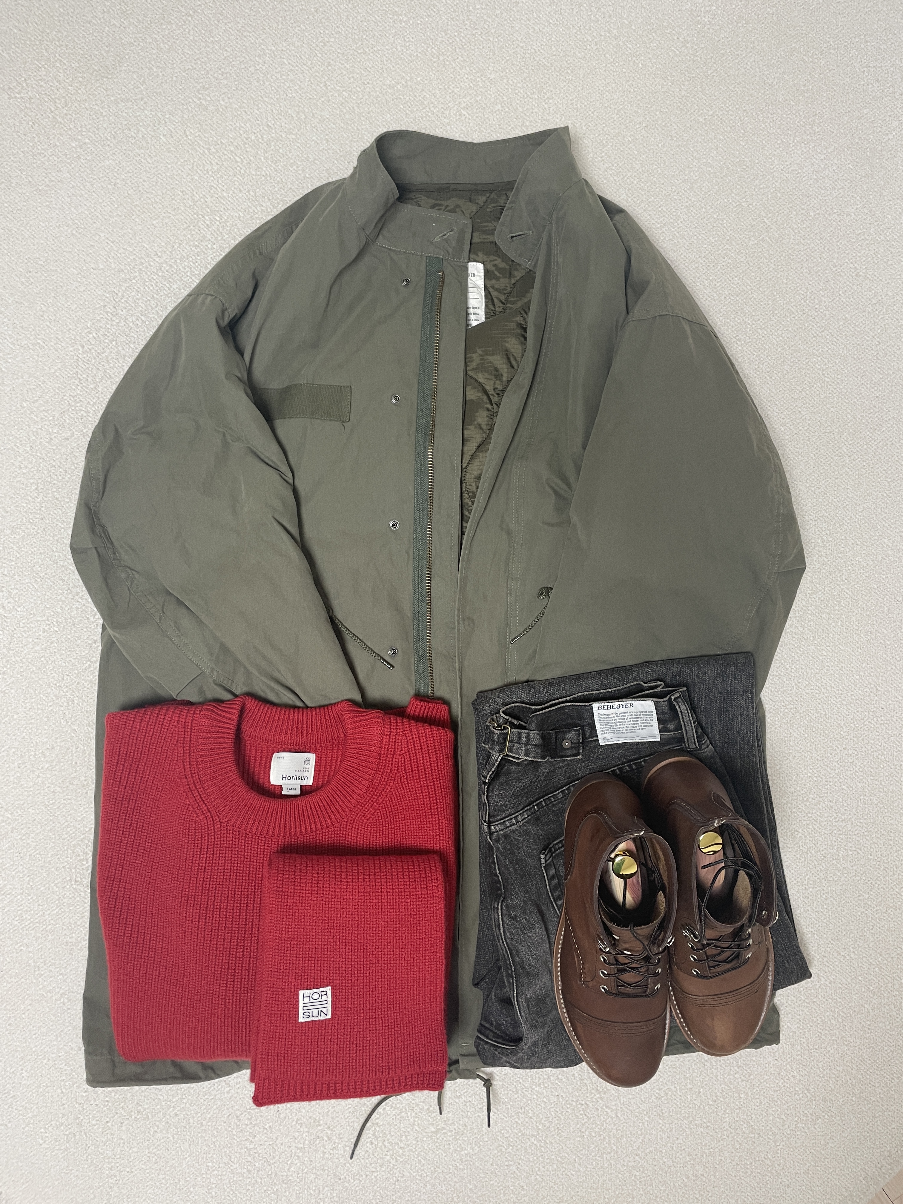 Red Wing Iron Ranger 8111 Amber Harness - D 착용 스타일 - 1