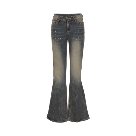 ●NIIER NOR● ROSE BALLOON DENIM PANTS A'GEM/9 × .kom 『NIIER NOR/ニア ノア』 ROSE BALLOON DENIM