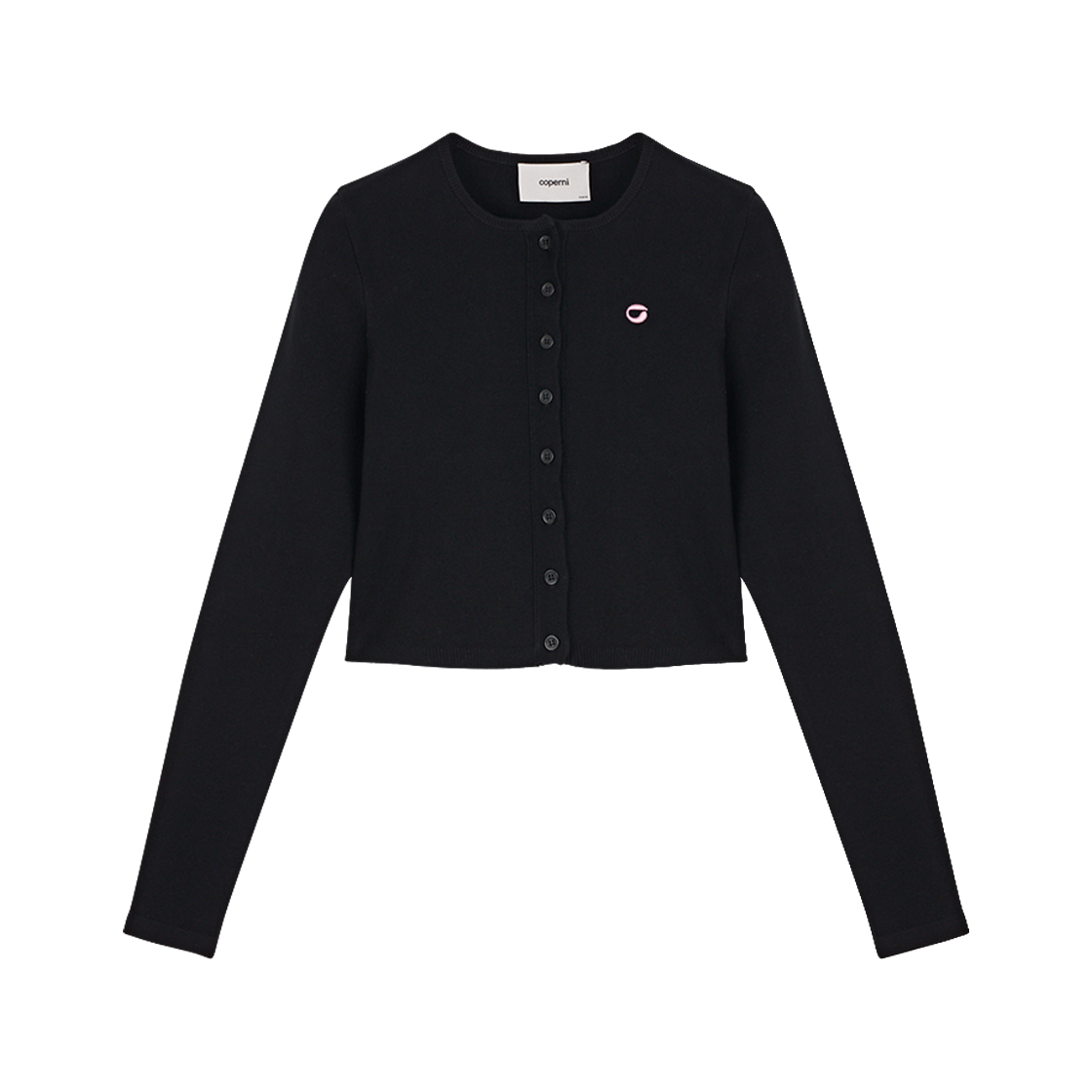 코페르니 니트 가디건 블랙 - 25SS(Coperni Knitted Cardigan Black - 25SS)