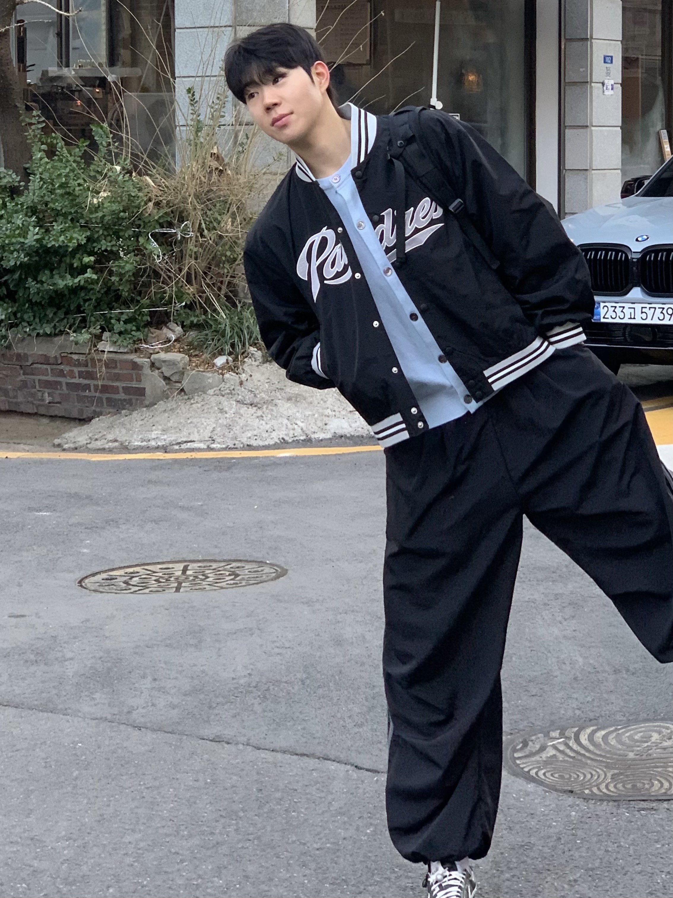 Nike x Bode Astrograbber SP Black and Coconut Milk 착용 스타일 - 2