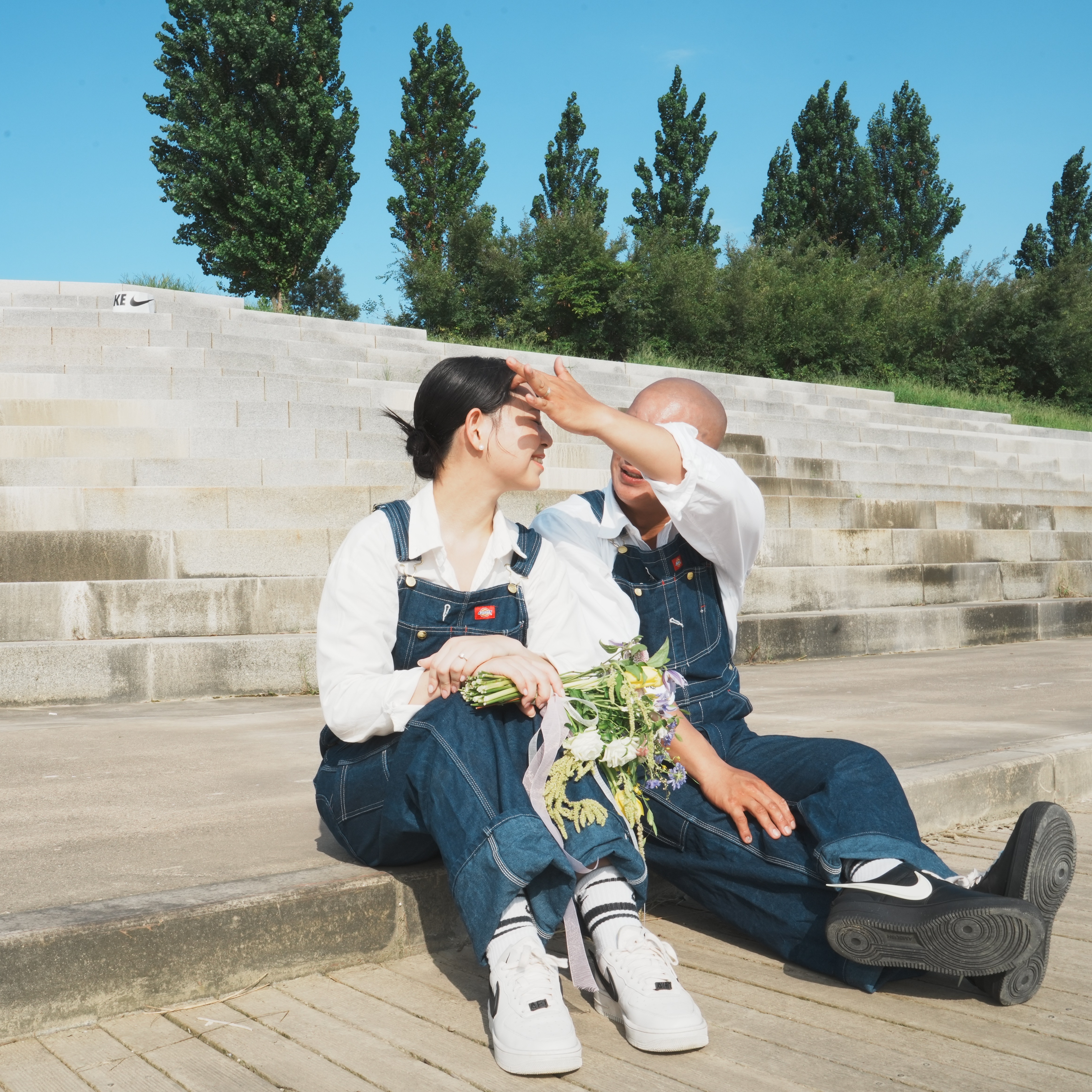 Nike x Ambush Air Force 1 Low SP Phantom, Nike x Ambush Air Force 1 Low SP Black 착용 스타일
