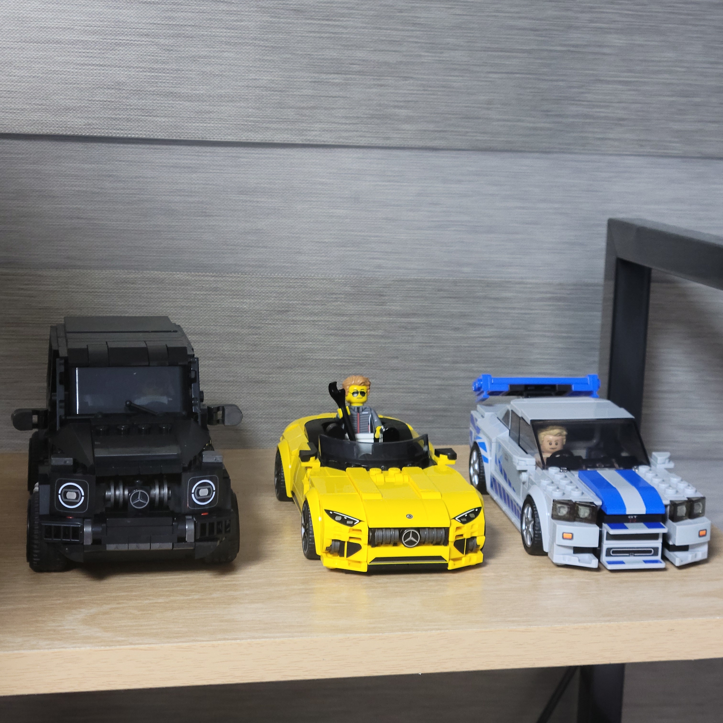 레고 분노의 질주 닛산 스카이라인 GT-R (R34), 레고 메르세데스-AMG G 63 & 메르세데스-AMG SL 63 착용 스타일