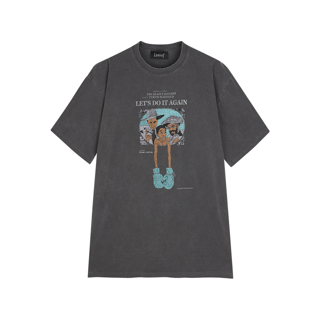 람로프 B.L.P.M 티 블랙 - 25SS(Lamrof B.L.P.M Tee Black - 25SS)