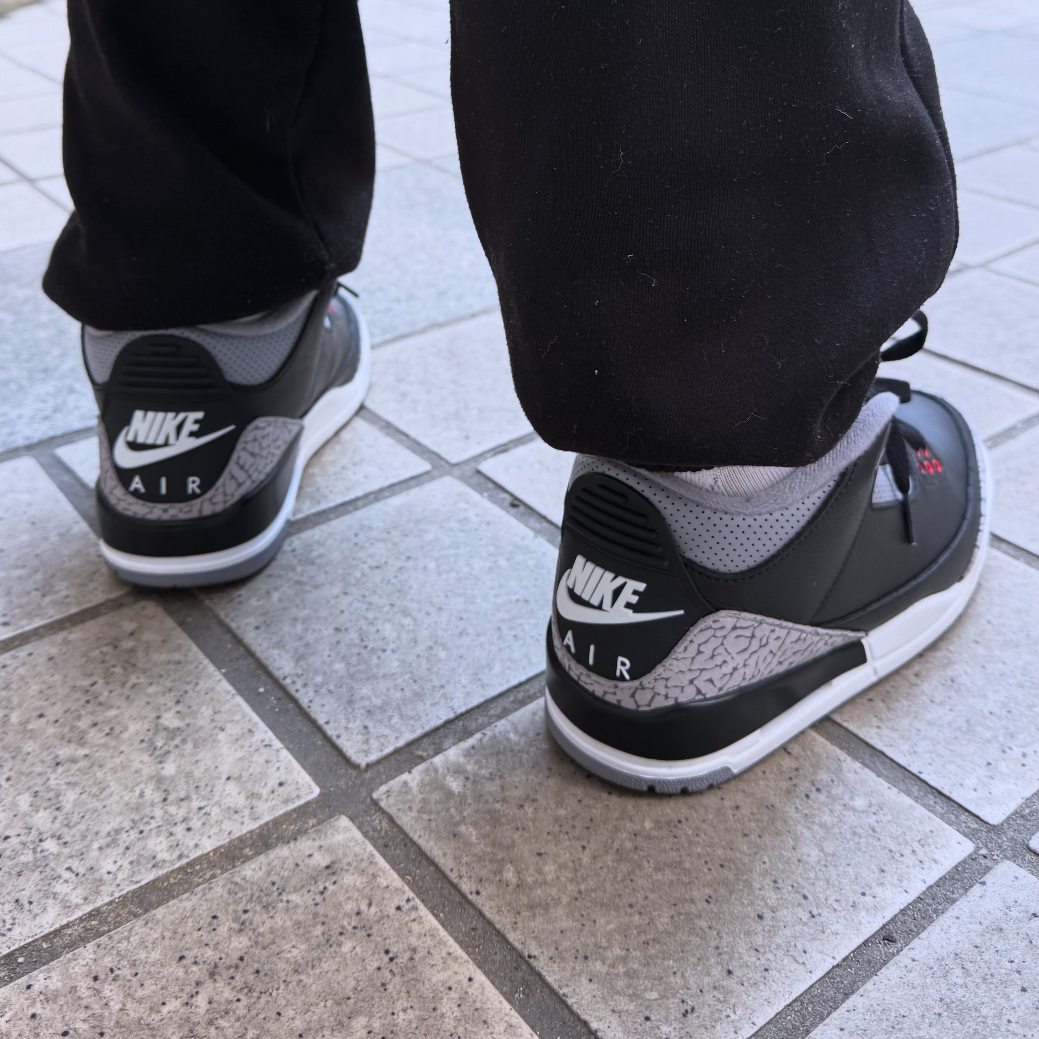 Jordan 3 Retro Black Cement 2024 착용 스타일