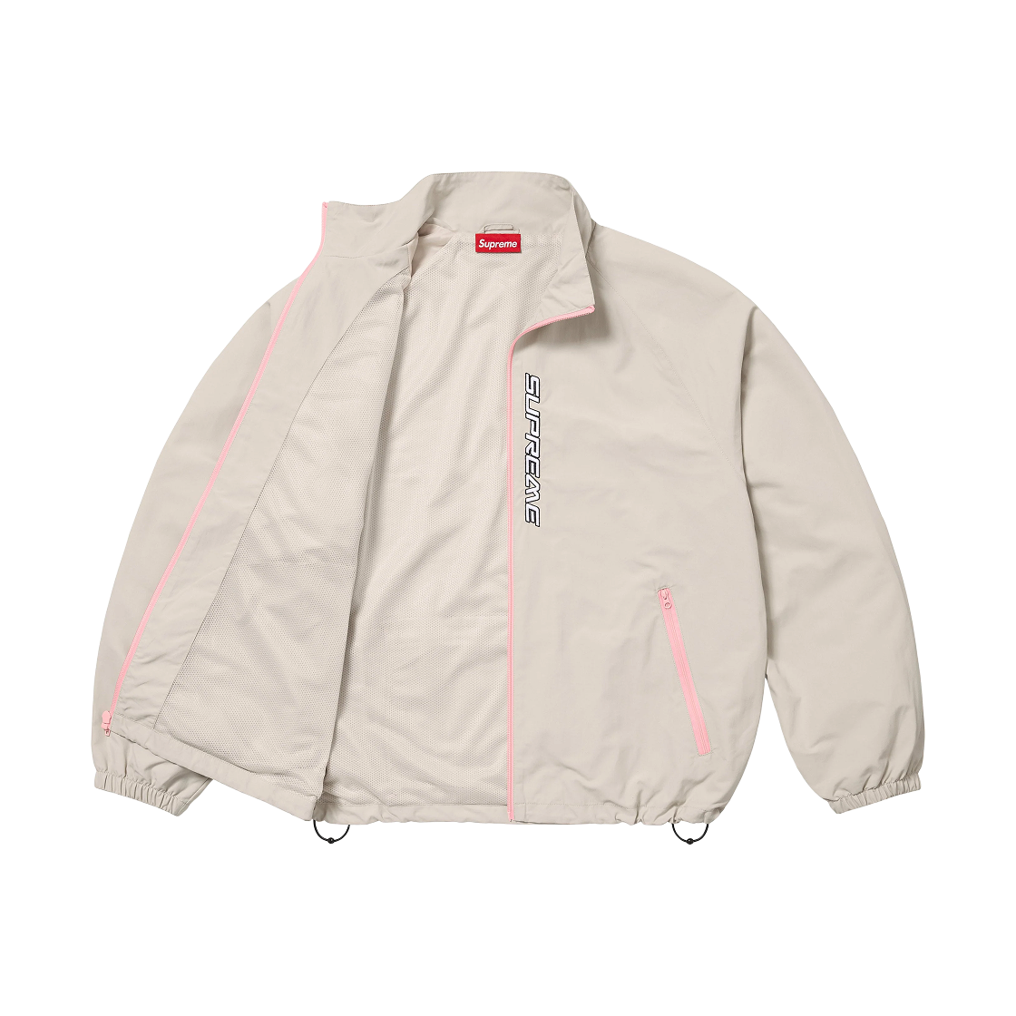 Supreme Contrast Zip Track Jacket 