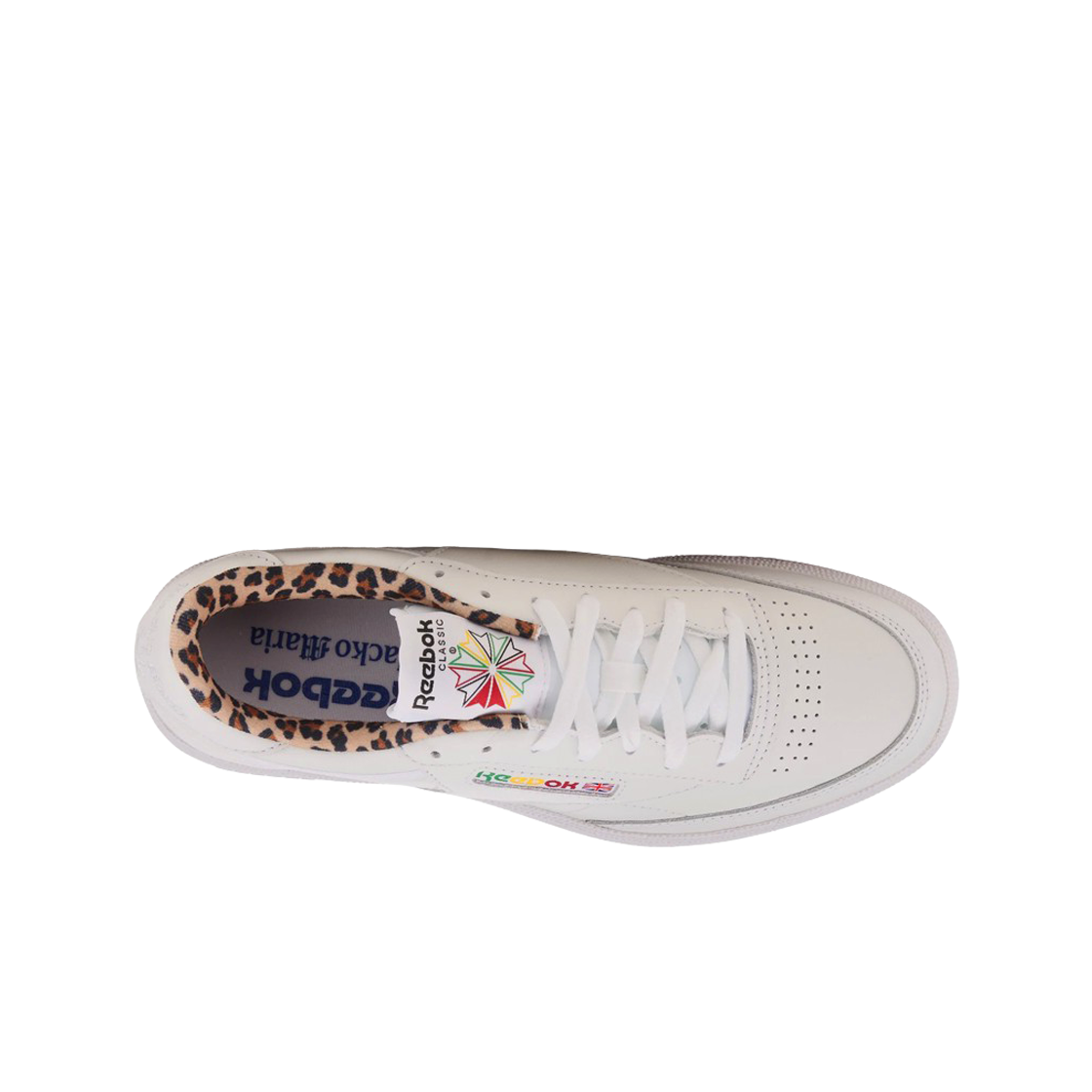 리복 x 와코 마리아 클럽씨 85 빈티지 풋웨어 화이트 레오파드(Reebok x Wacko Maria Club C 85 Vintage Footwear White Leopard) - 2