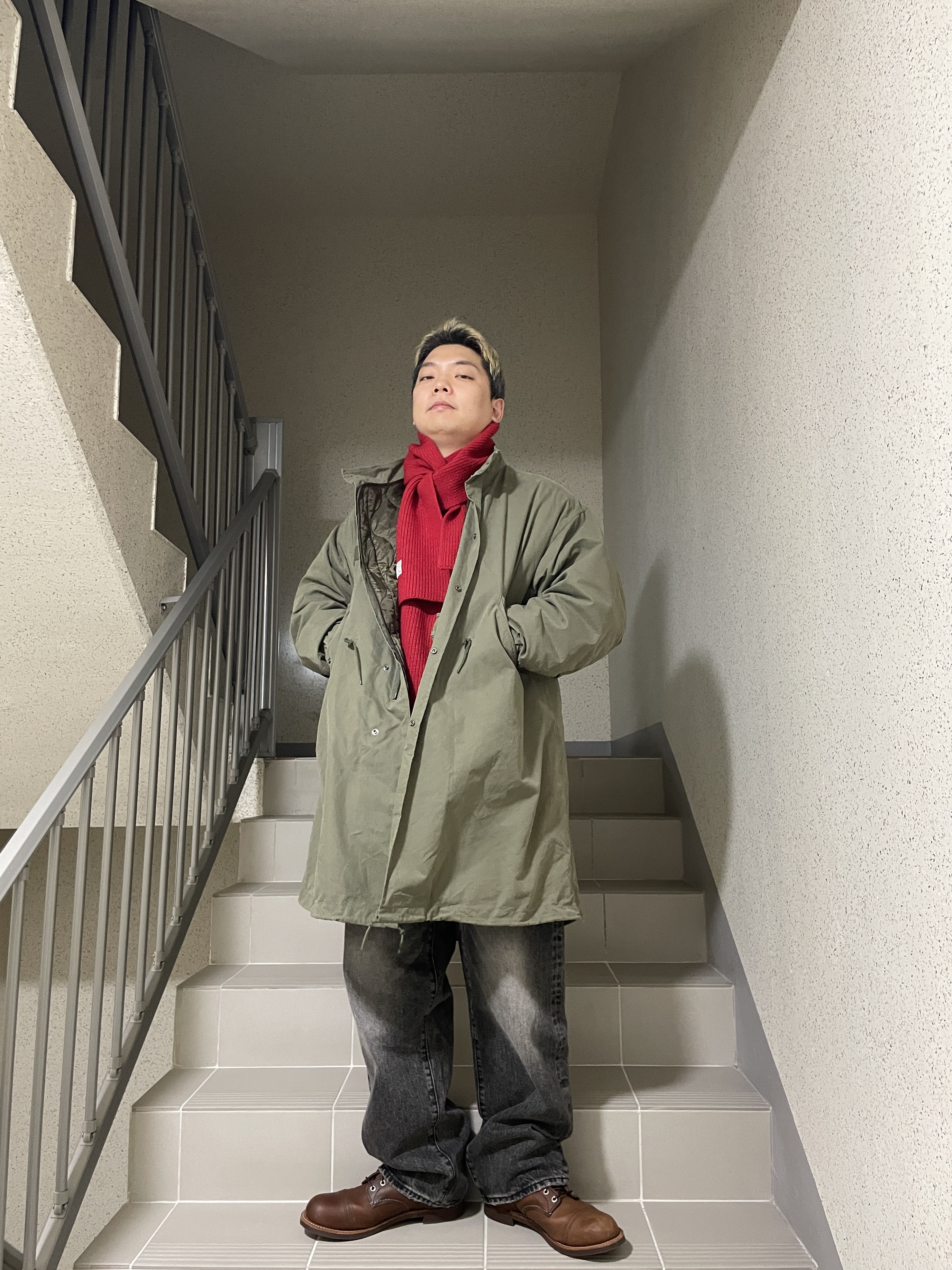 Red Wing Iron Ranger 8111 Amber Harness - D 착용 스타일 - 5