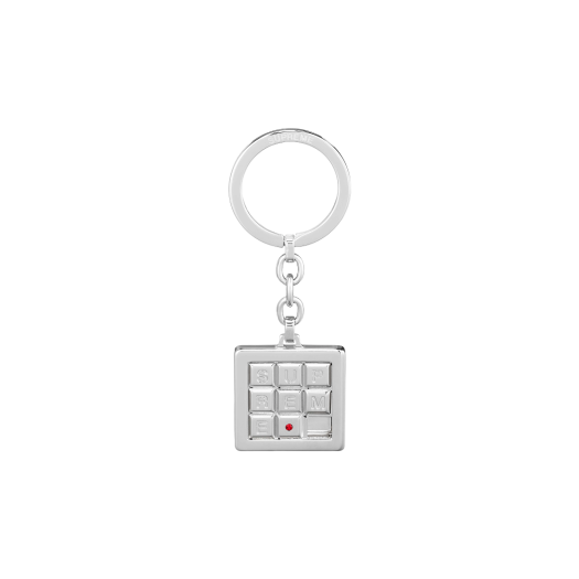 Supreme Puzzle Keychain Silver - 25SS