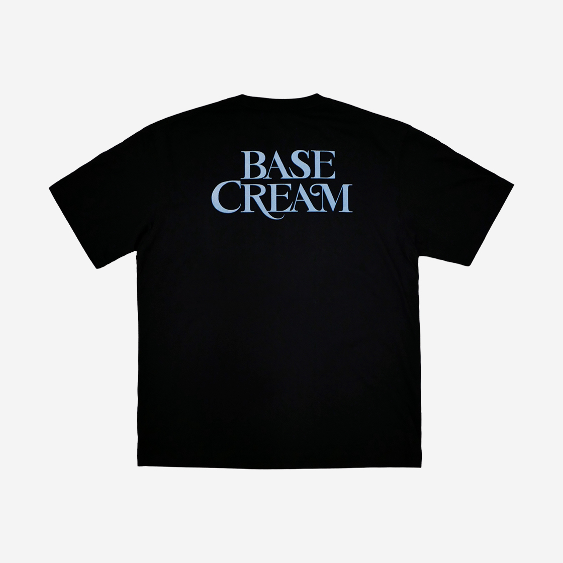 미드나잇 브리즈 x 베이스크림 티셔츠 블랙(Midnight Breeze x Basecream Tee Black) - 2