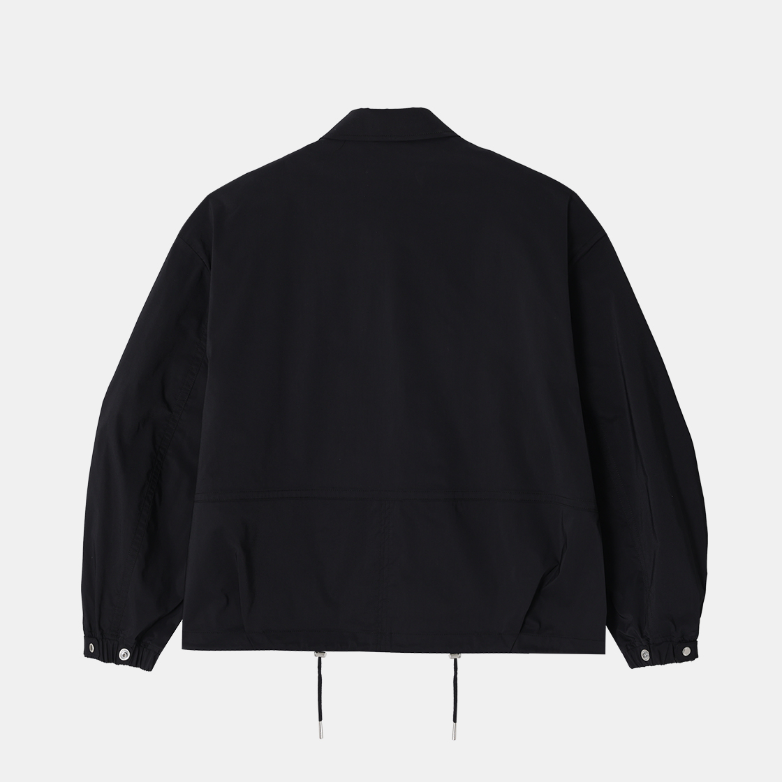 송지오 컬렉션 크롭 코치 자켓 블랙(Songzio Collection Crop Coach Jacket Black) - 2