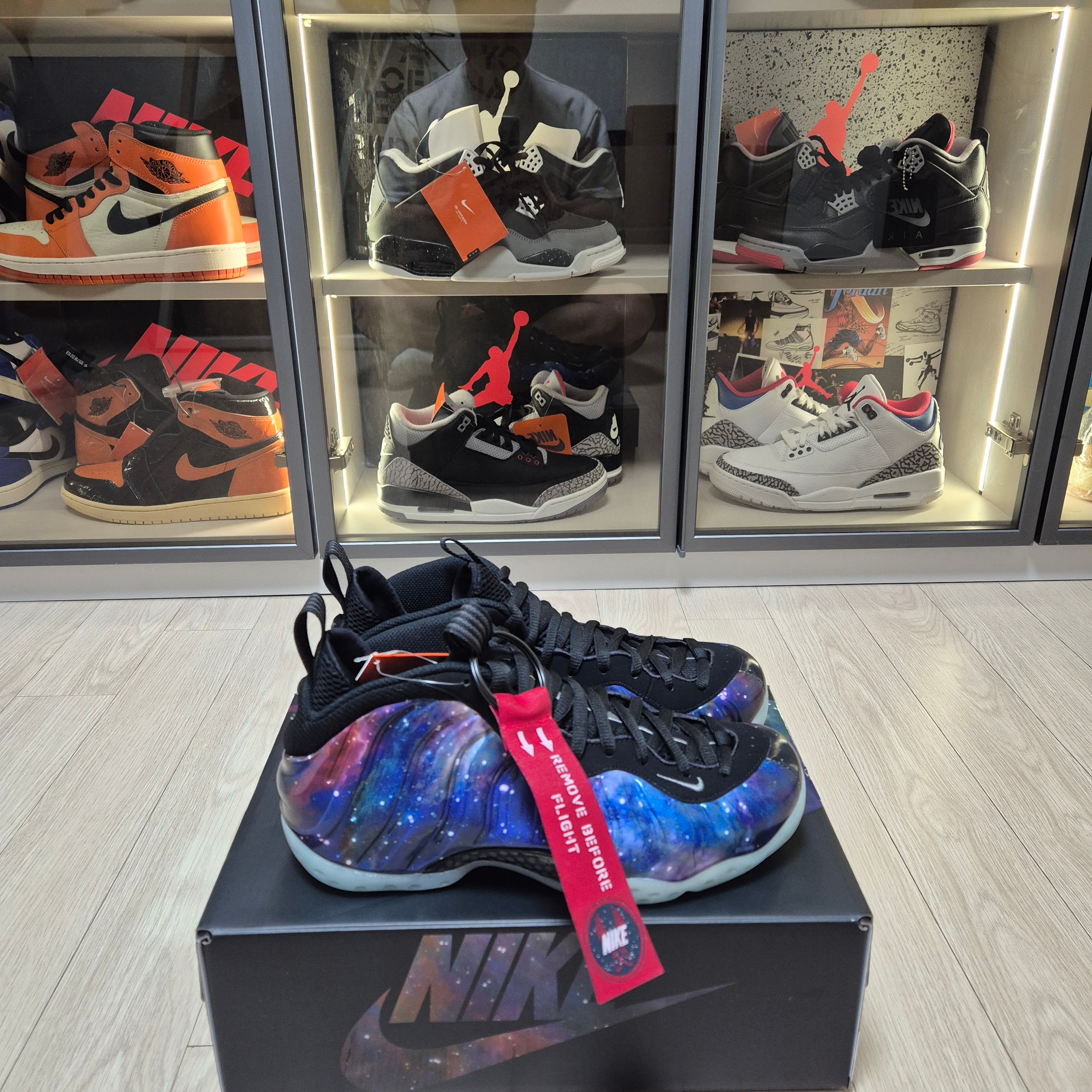 Nike Air Foamposite One Galaxy 착용 스타일 - 1