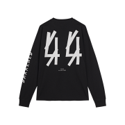 44 Label Group Darkened Longlseeve Black - 25SS