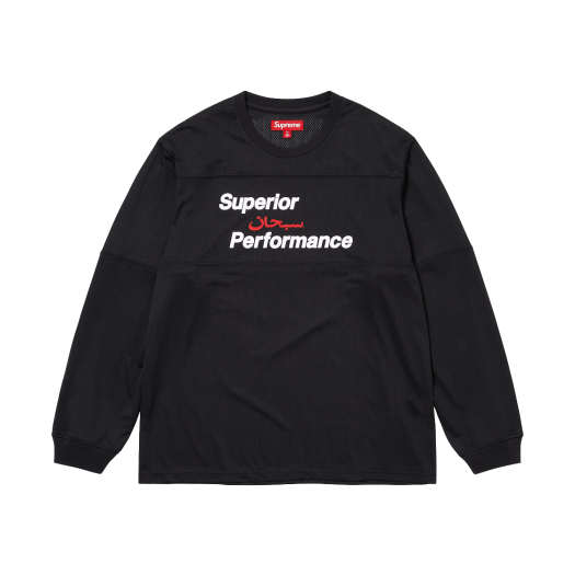 슈프림 99 롱슬리브 풋볼 탑 블랙 - 24SS | Supreme | KREAM