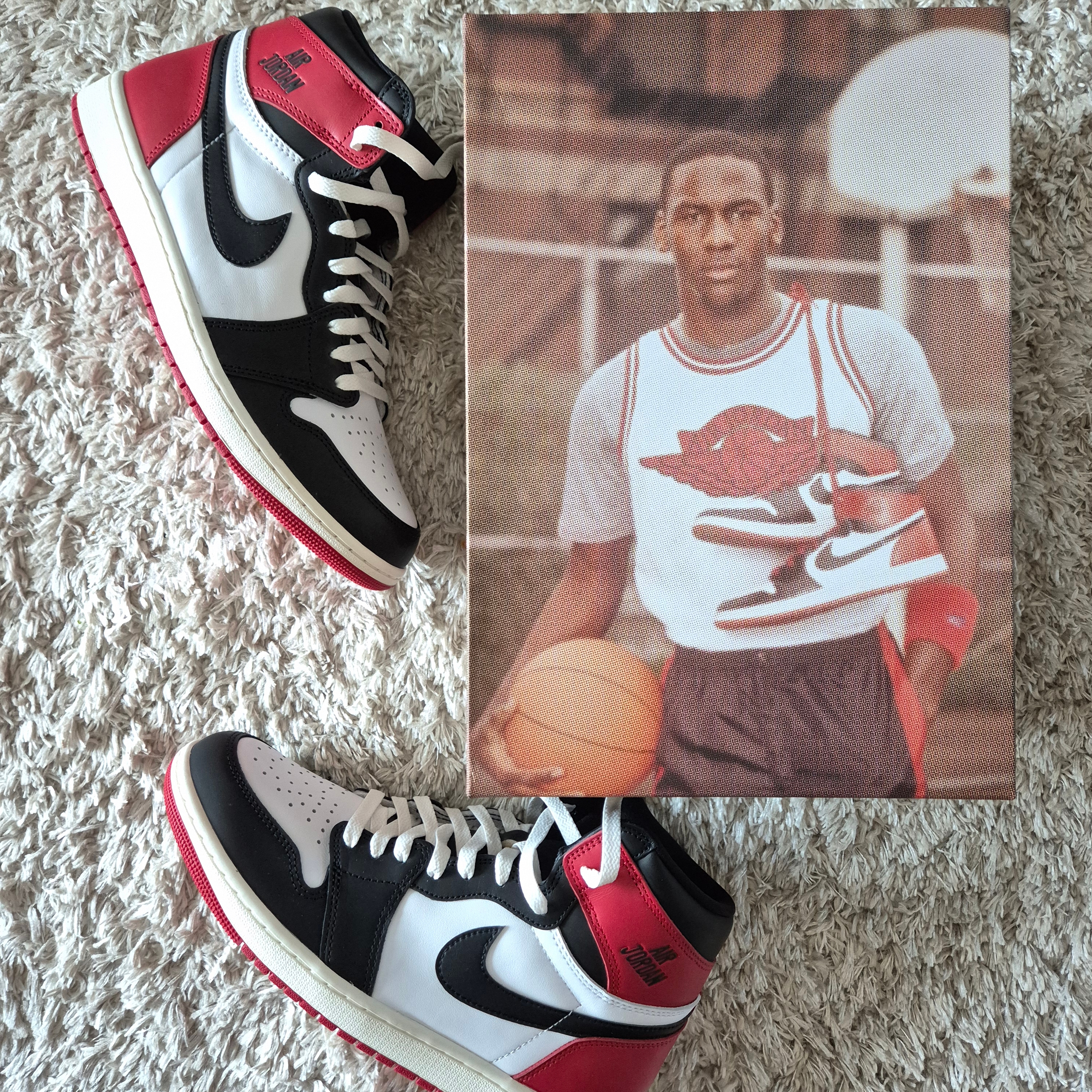 Jordan 1 Retro High OG Black Toe 착용 스타일