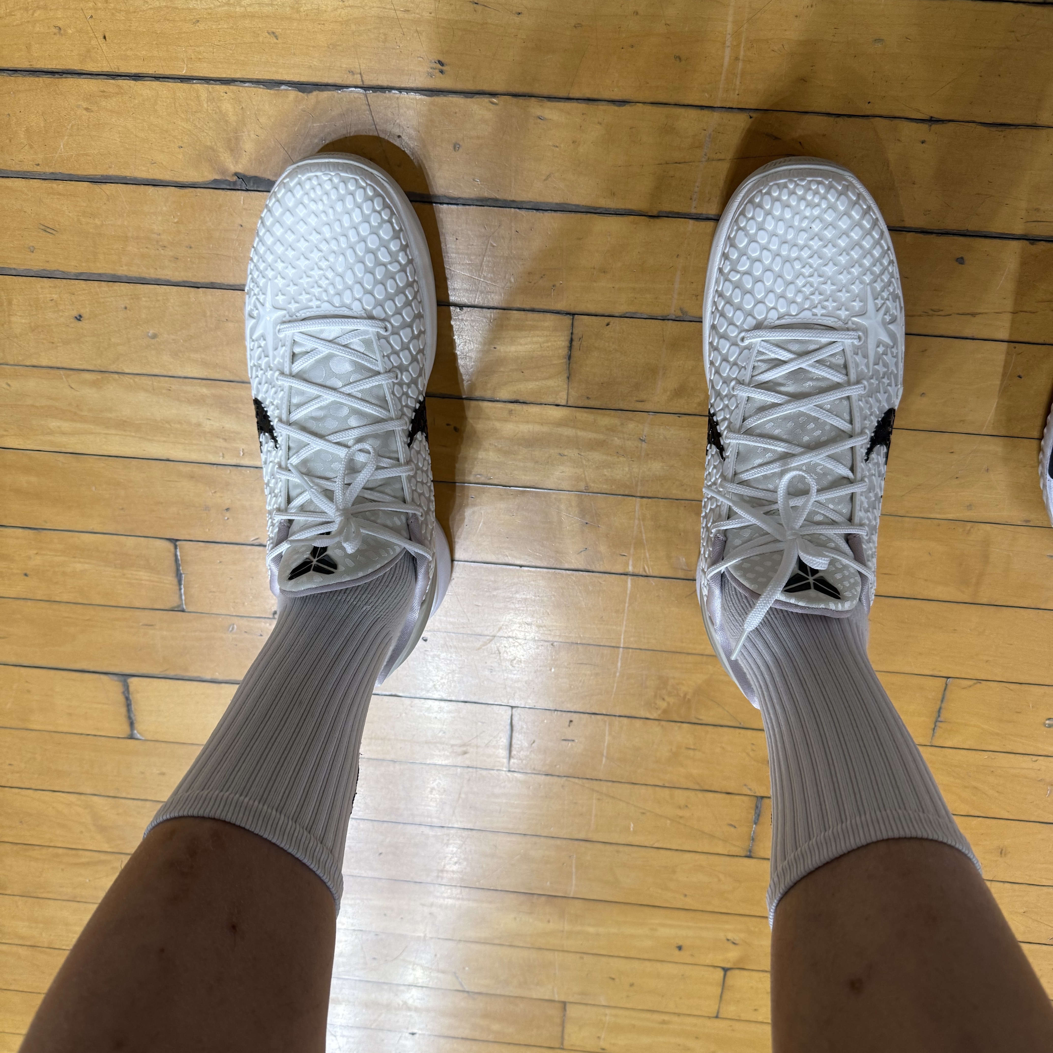 Nike Kobe 6 Protro Sail 착용 스타일 - 1
