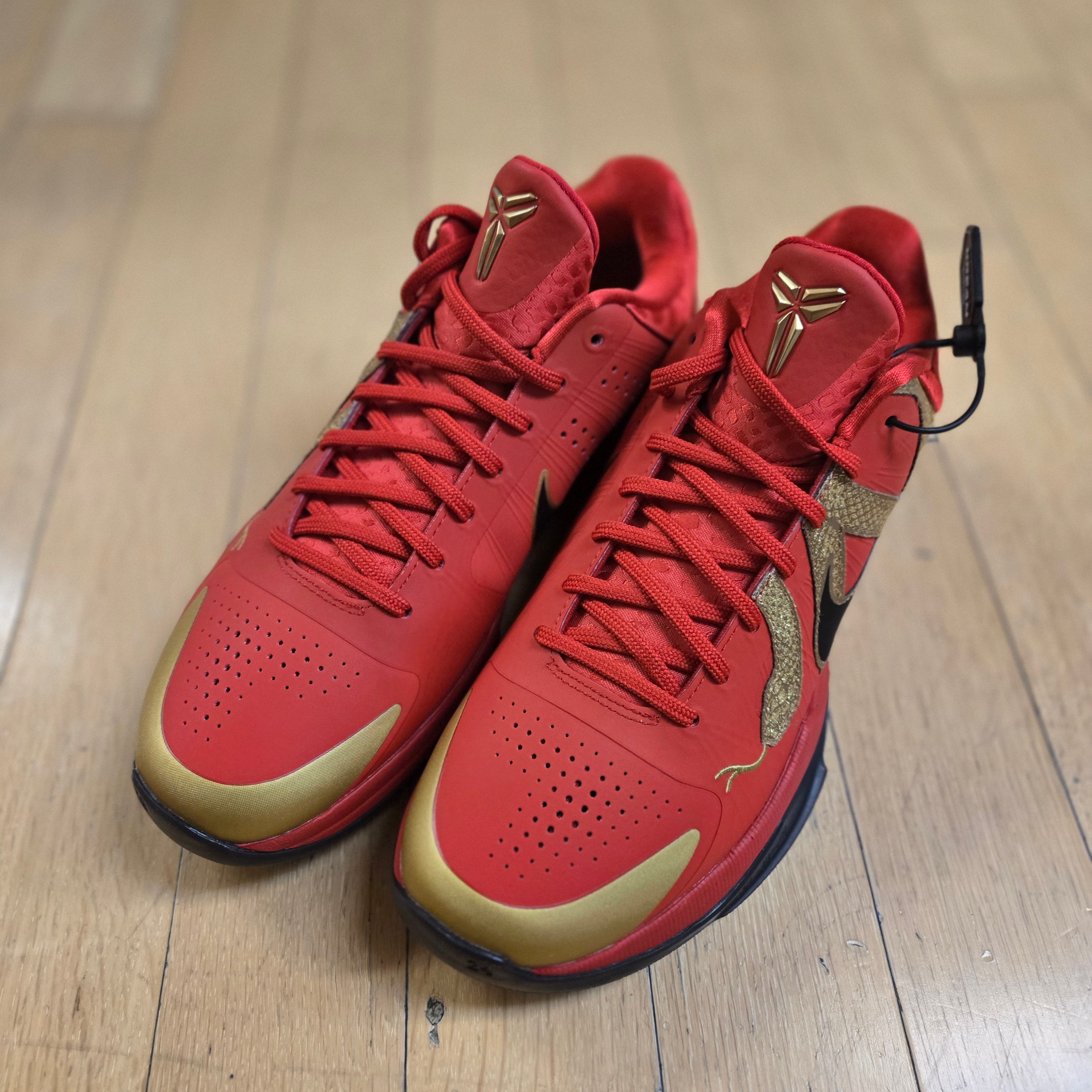 Nike Kobe 5 Protro Year of the Mamba University Red 착용 스타일