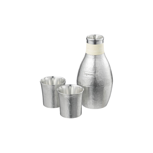Supreme Tin Sake Set Silver - 25SS